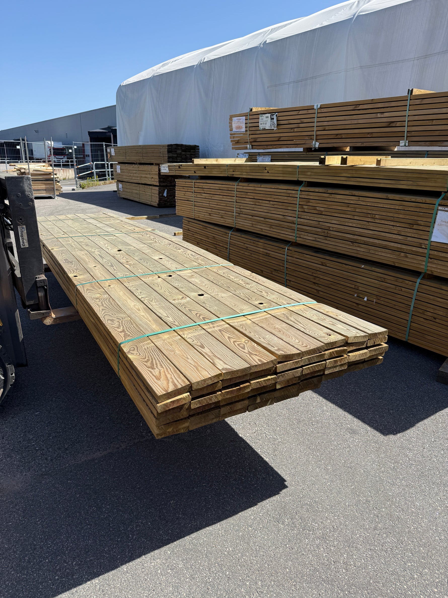 Paket Trall Furu 28x120mm 4,80m 54st Impregnerad B-kvalitet