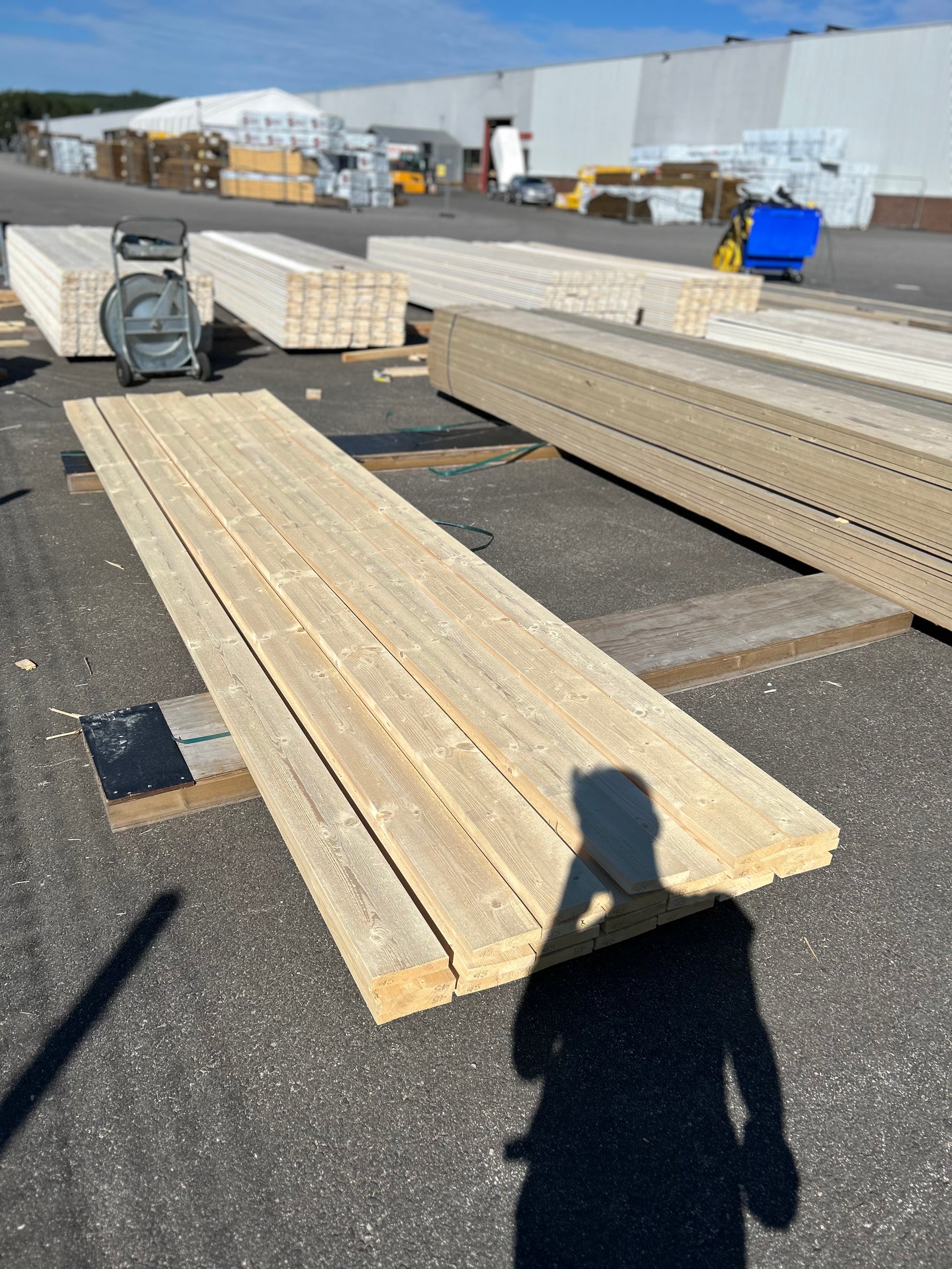 Paket Finsågade Brädor 28x145mm, 23st 4.50m Obehandlad