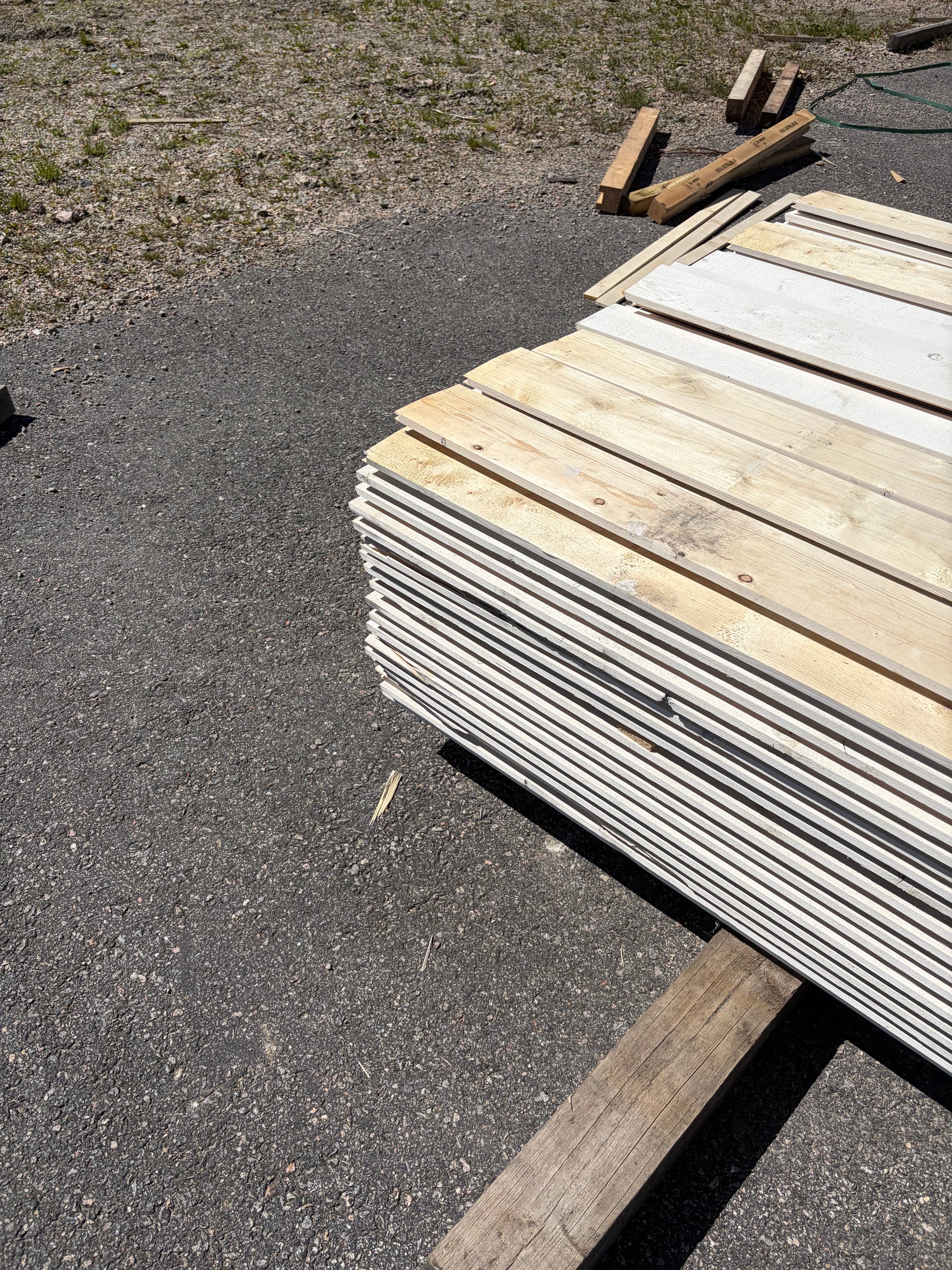 Paket Ytterpanel Enkelfas Fals Ändspont 22x120mm, 185st 3.60m