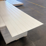 Vitmålad Inomhuspanel 6x620x2435mm Pärlspont Dekor