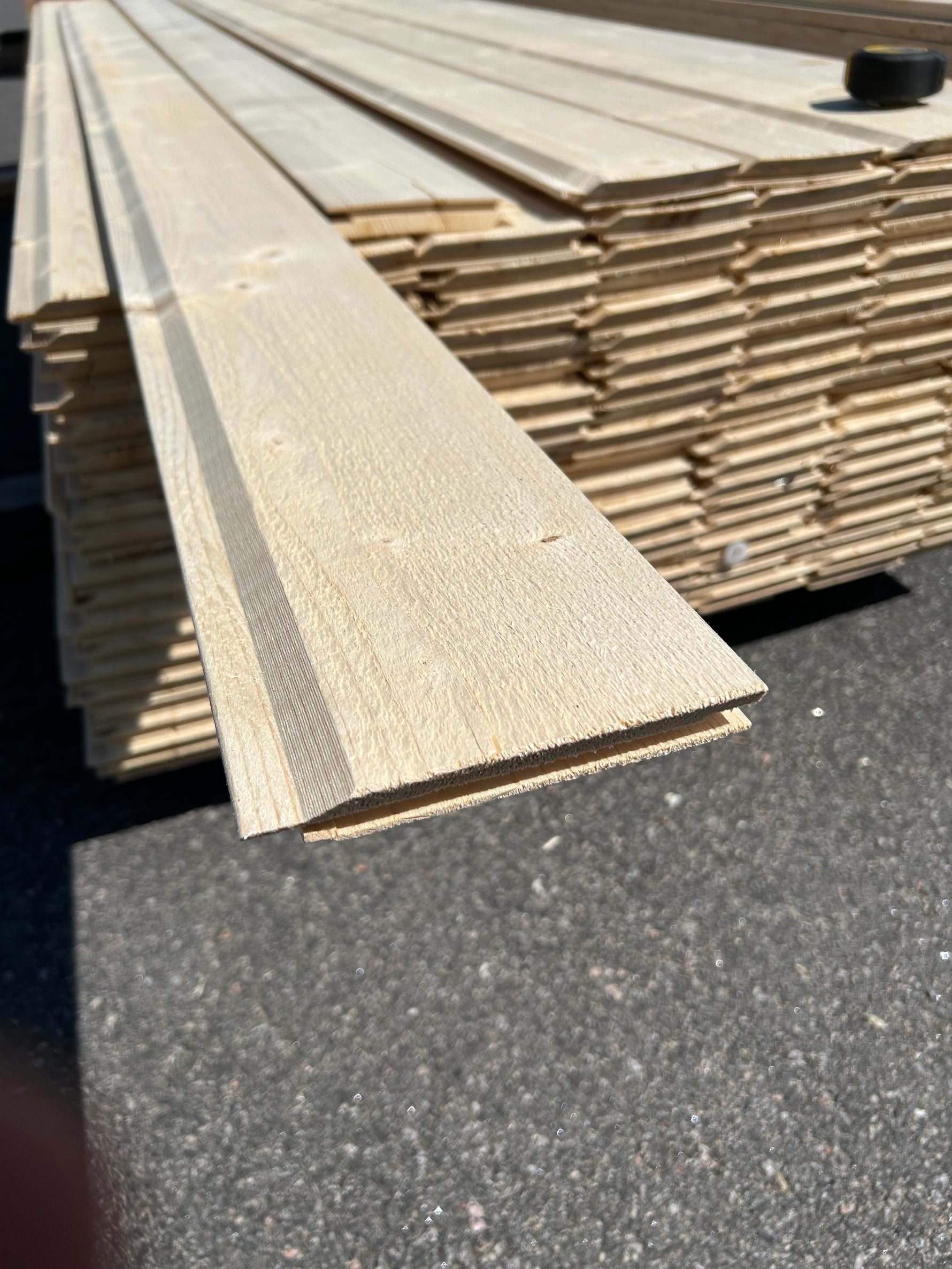Paket Enkelfas Ändspont 22x145mm 3.60m 139st Obehandlad