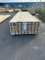 Paket Hyvlad 28x120 – 134st – 4.20 m – ANDRASORTERING