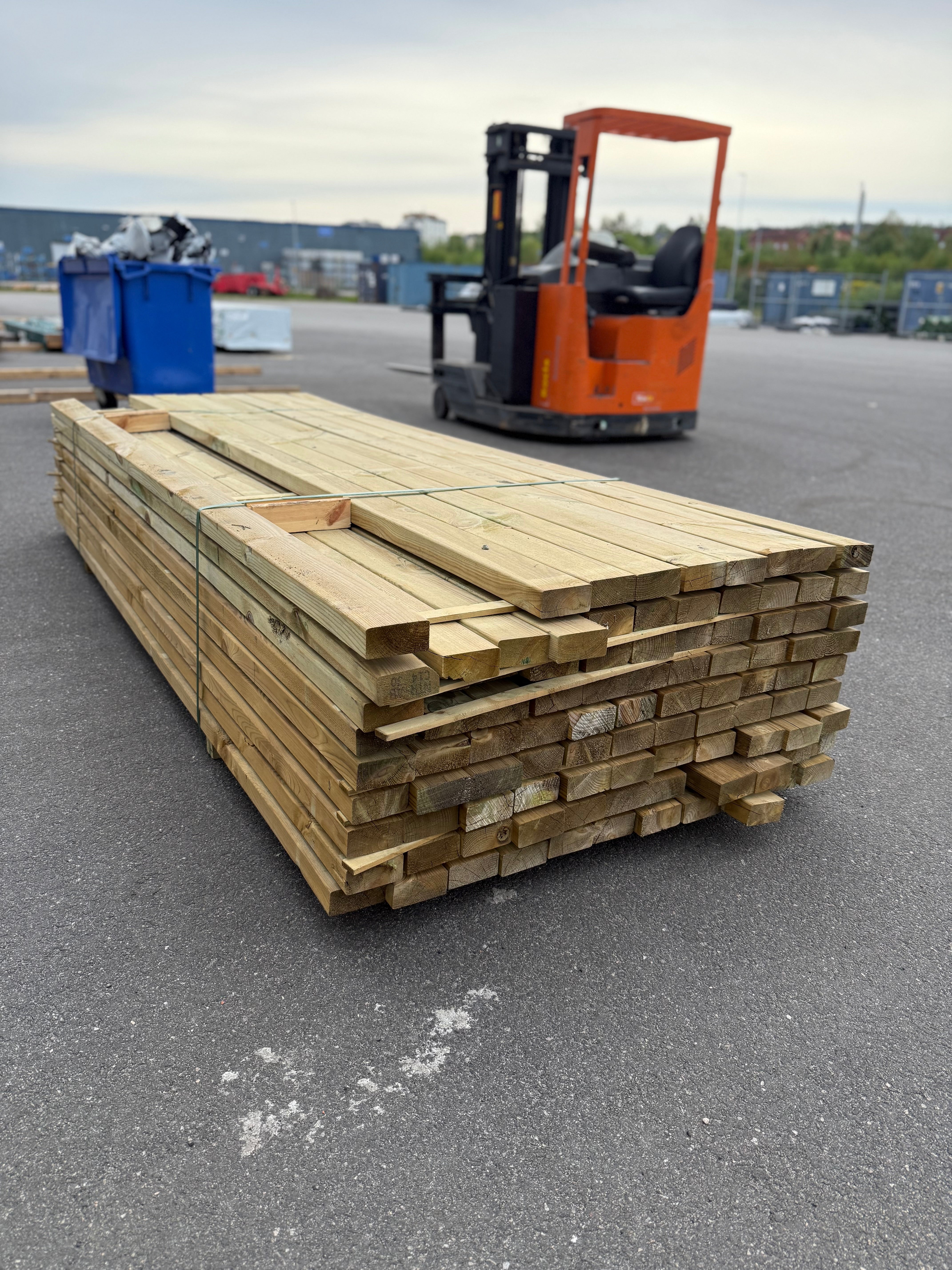 Paket Tryckimpregnerad 45x95 3.0m 97st