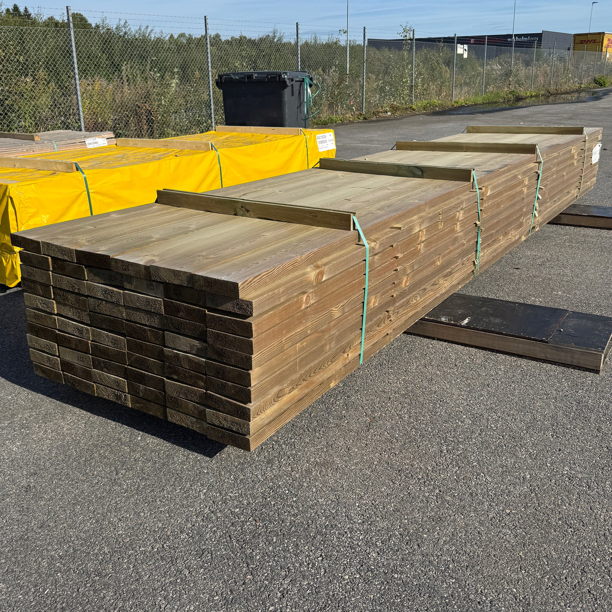 Paket Tryckimpregnerade Reglar 45x170mm 5,10m NTR-A, C24 60st