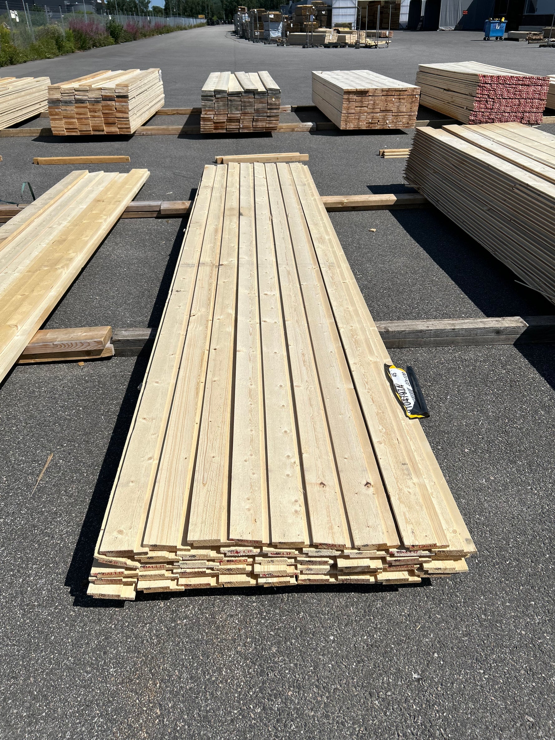 Paket Elingepanel 22x120mm 4.50m 44st Obehandlad