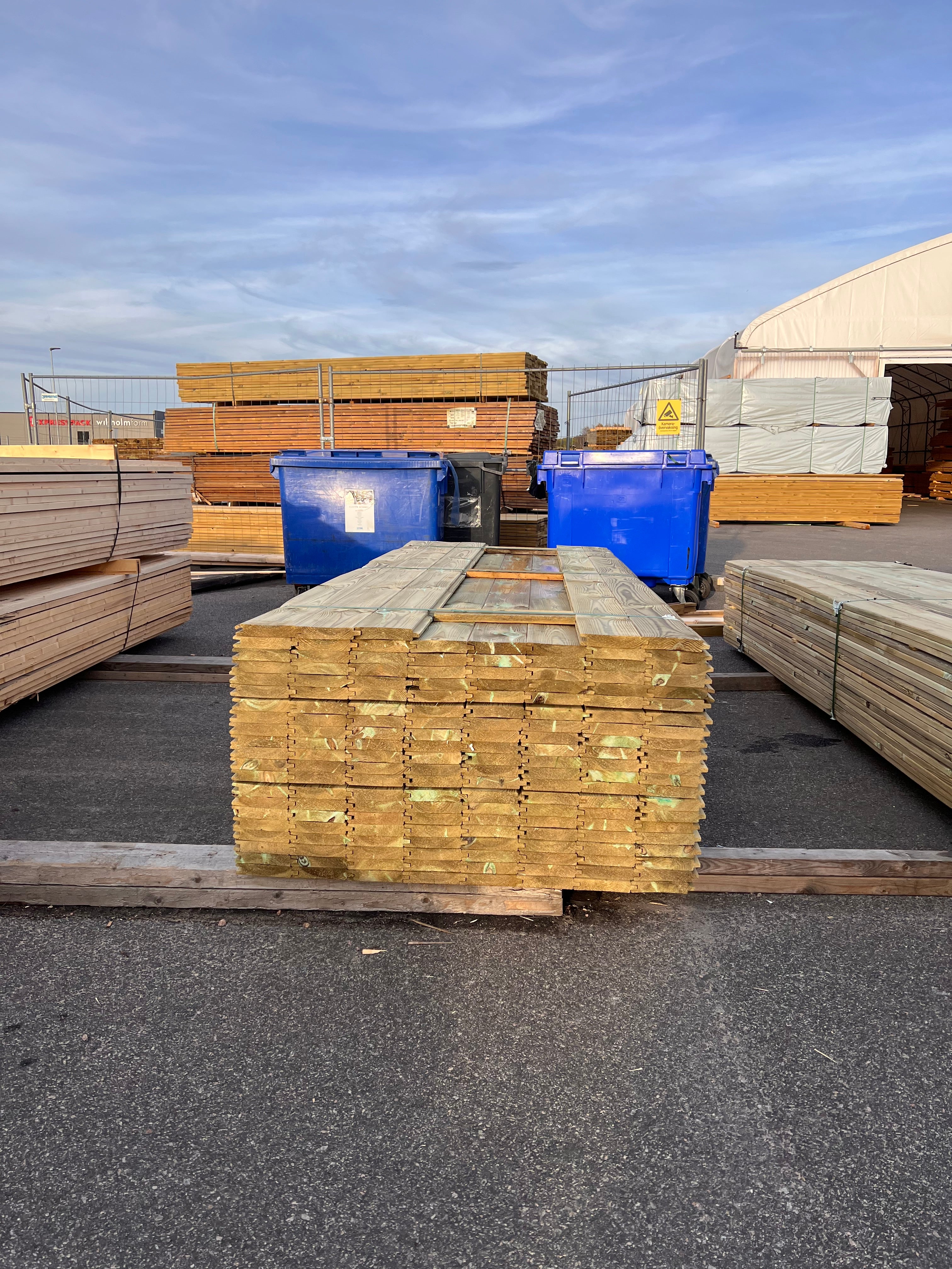 Paket Spontad Panel Tryckimpregnerad 27x145mm – 165 st (3,0 m, Furu, B-sortering)