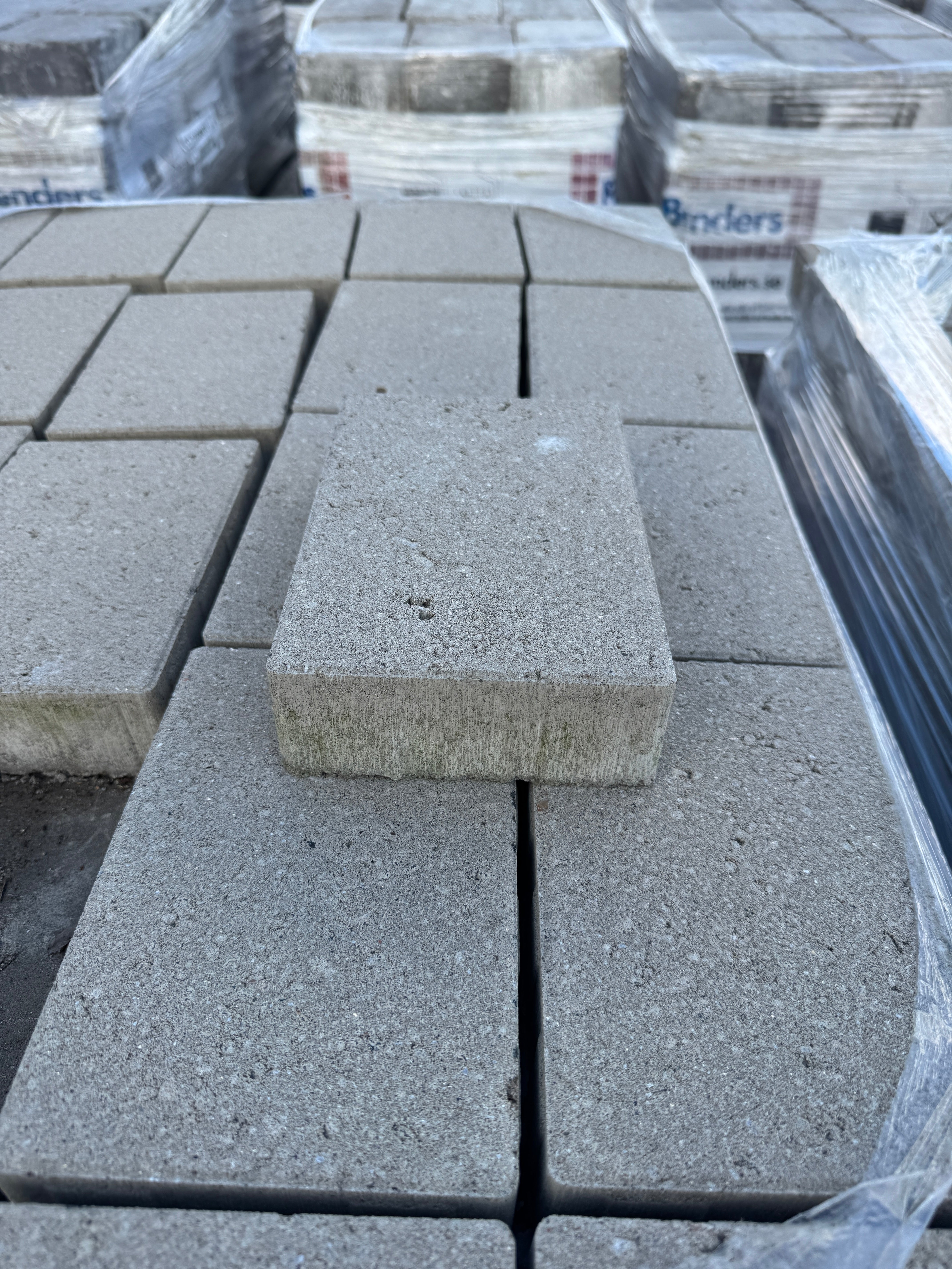 Marksten Metro 210x140x50mm – 5 pall (totalt 1745 st, Grå)