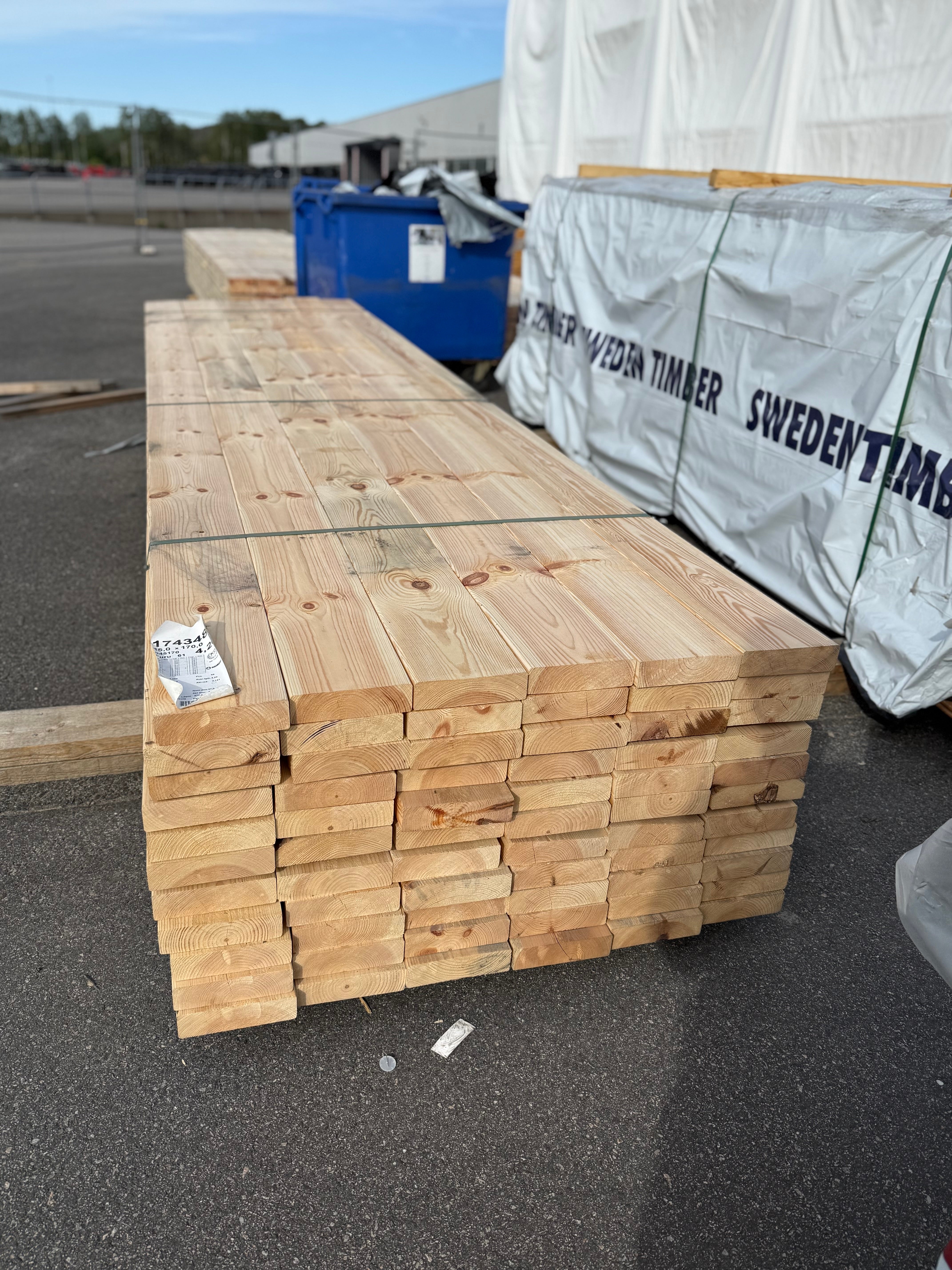 Paket Reglar 45x170 4.20m 66st