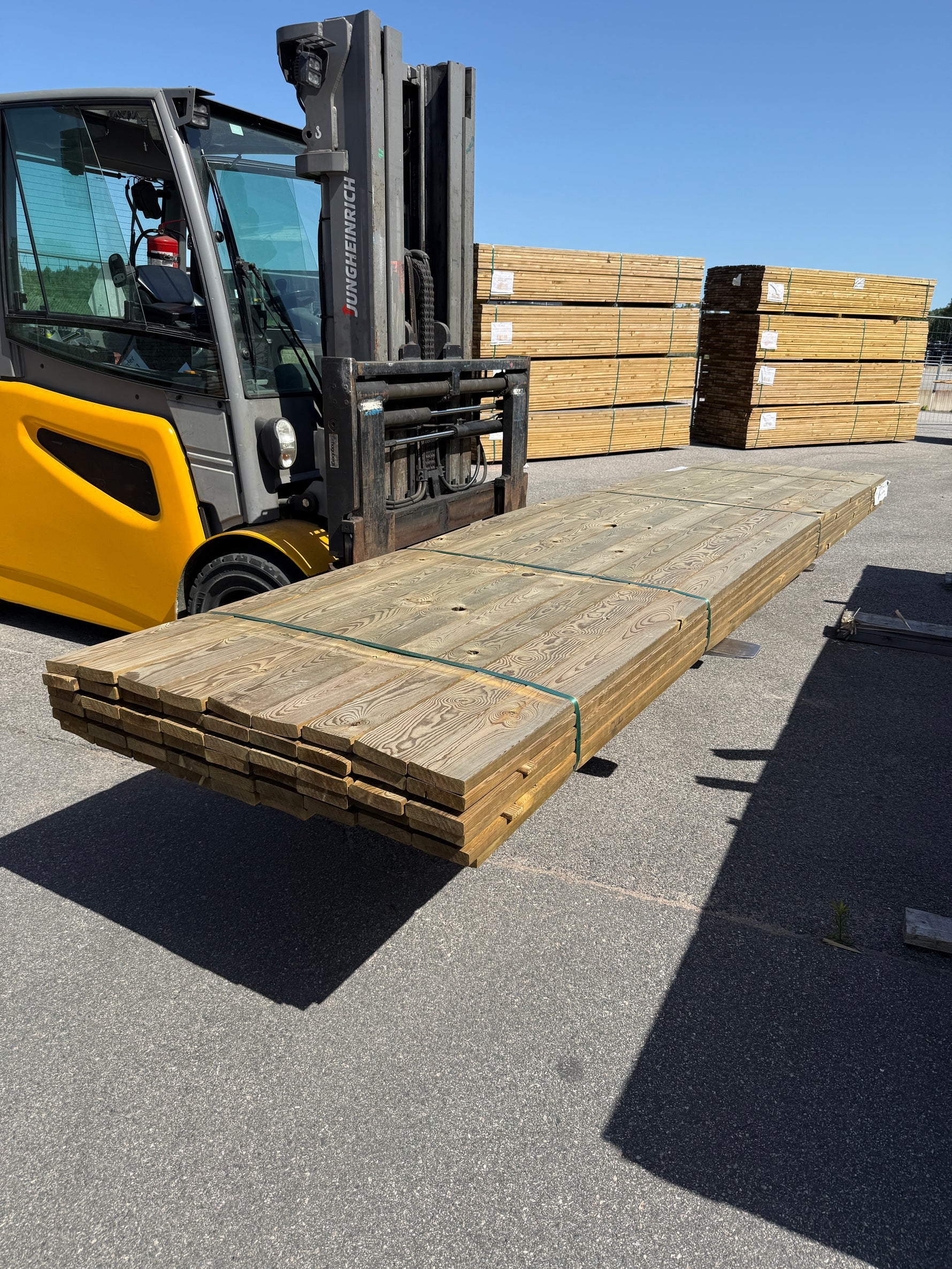 Paket Trall Furu 28x120mm 4,80m 54st Impregnerad B-kvalitet