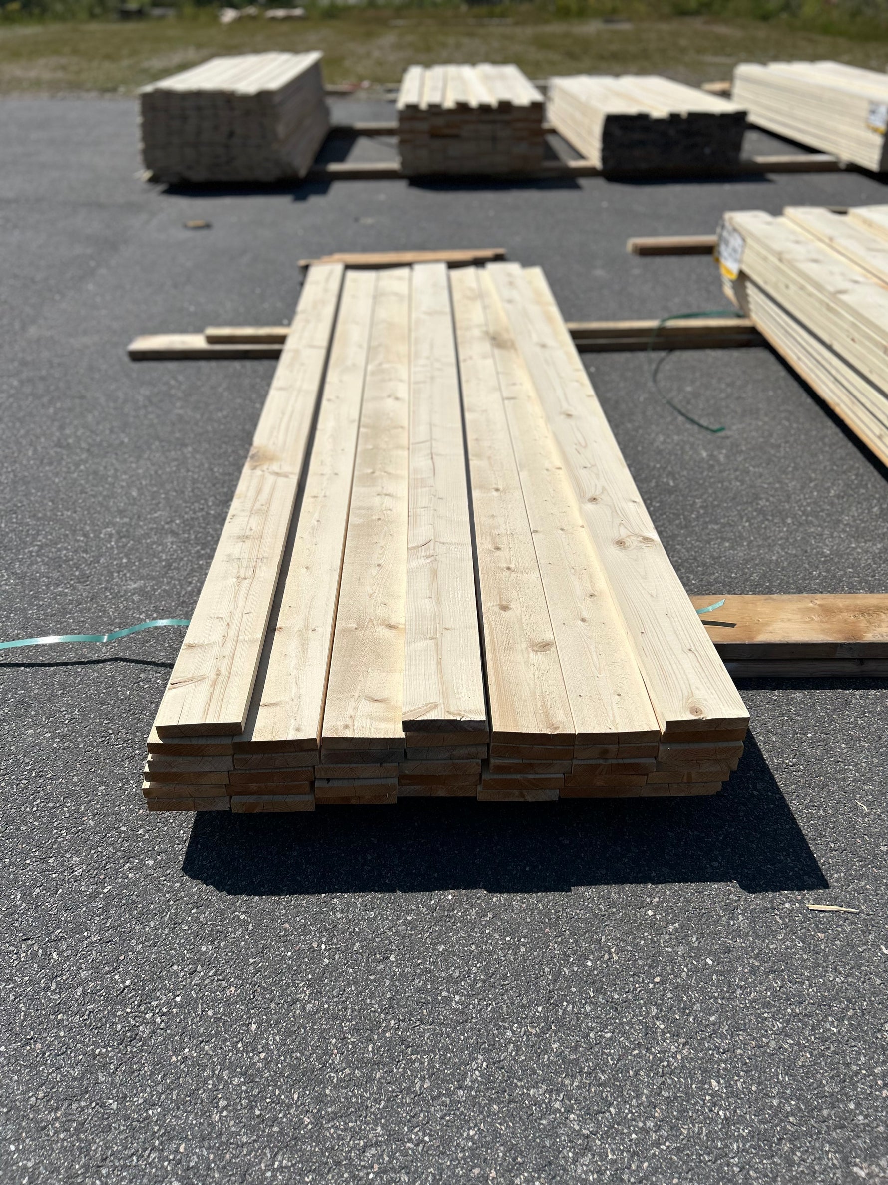 Paket Finsågade Brädor 28x145mm 3.0m 38st Obehandlade