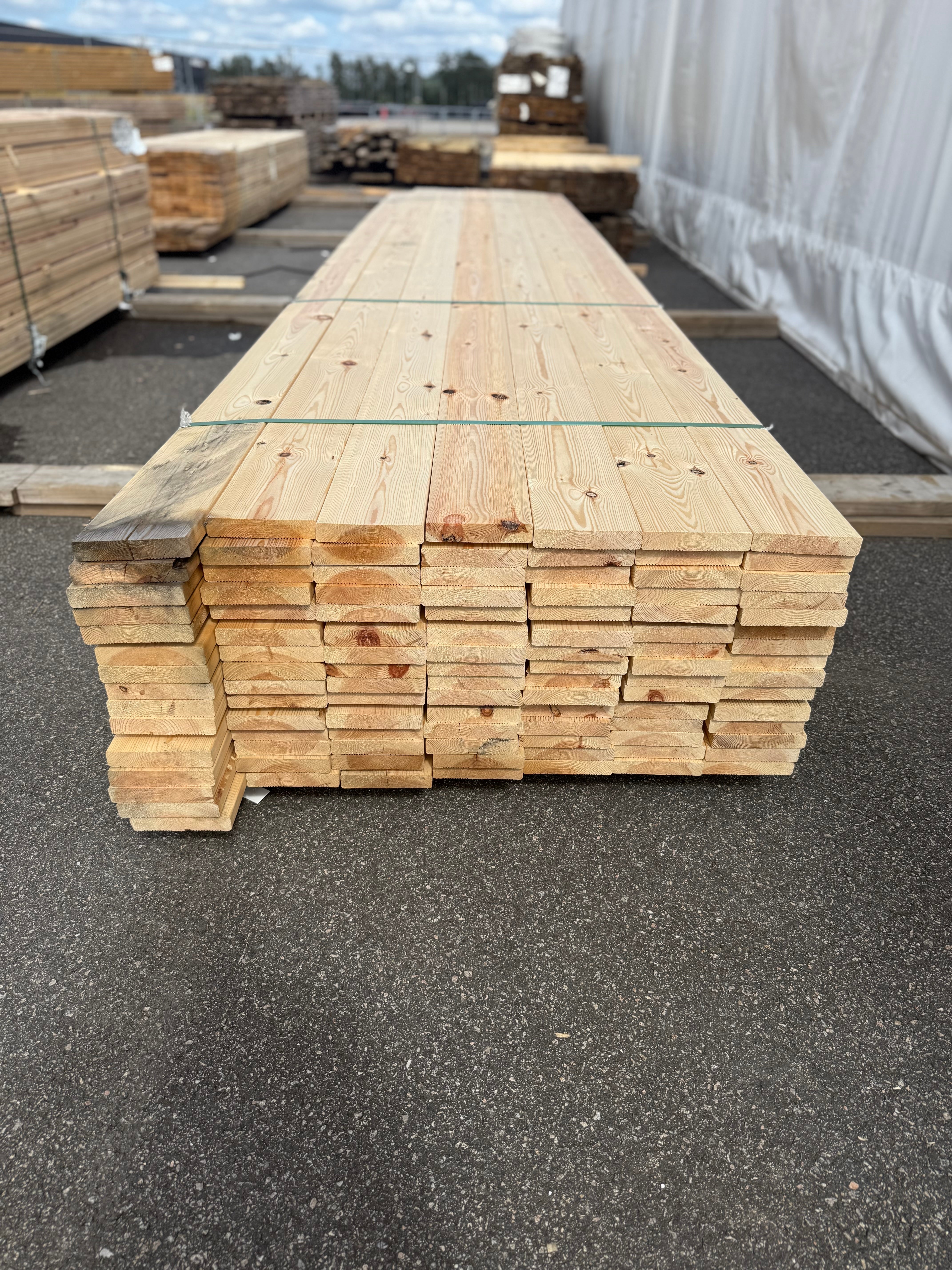Paket Rillad Trall Furu 4.80m 105st Sekunda