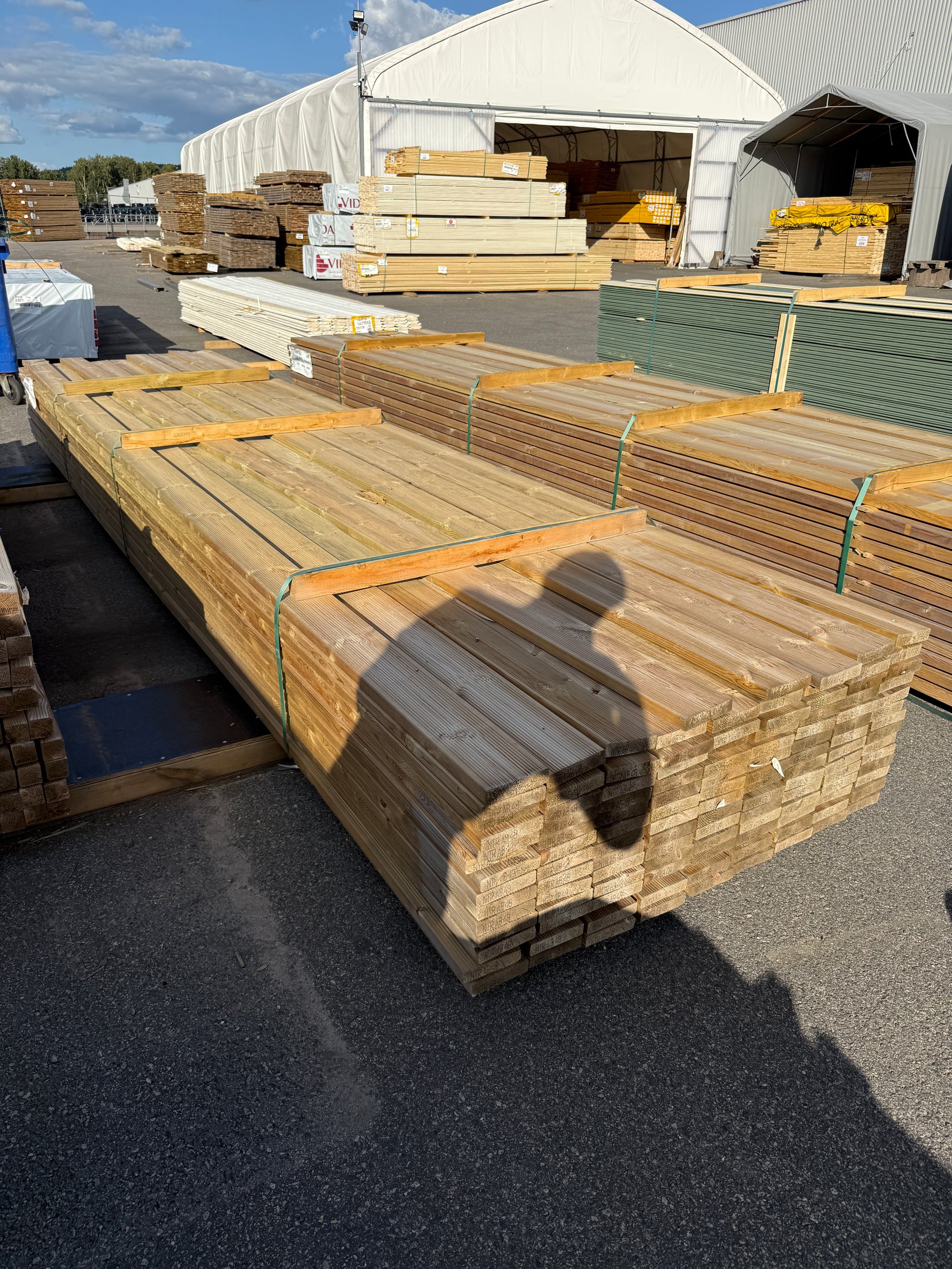 Paket Tryckimpregnerad Rillad Trall 28×120 mm 4,80m 123st (NTR-AB, G4-2)