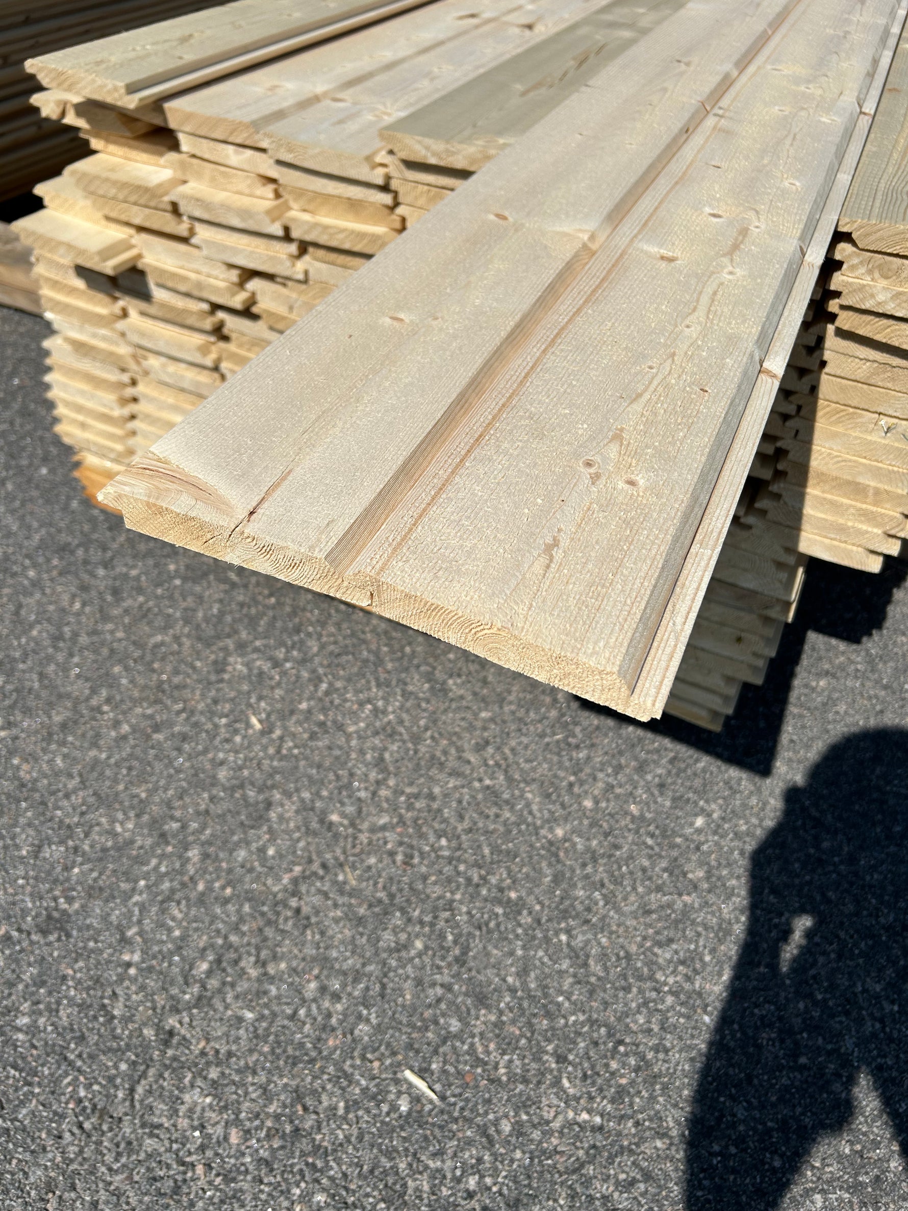 Paket Dubbelfas Halvspont 22x145mm 3.90m 175st Obehandlad