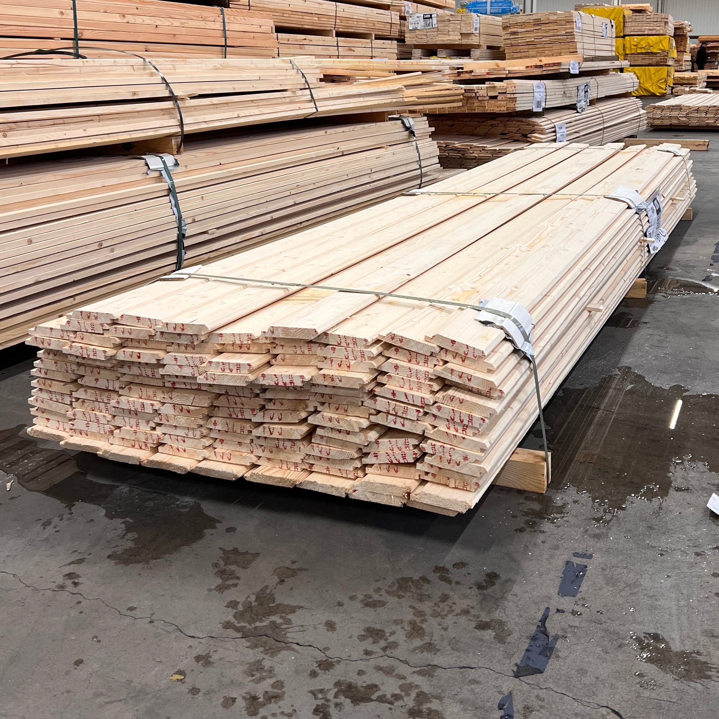 Paket Dubbelfas fals 22x120 121st 4,20m (B-Sortering)