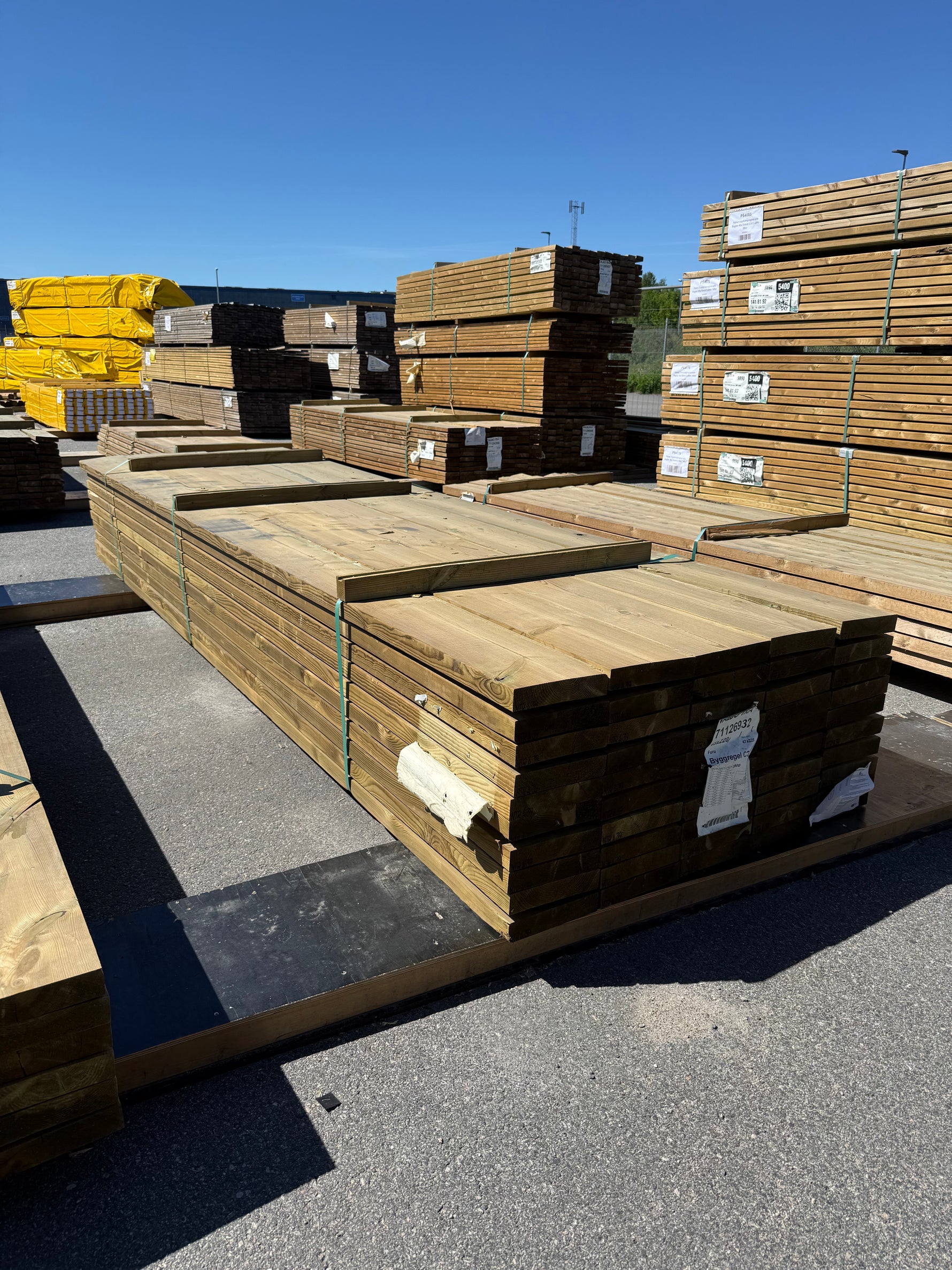 Parti Tryckimpregnerade Reglar 45x220mm 3.90m 50st NTR A
