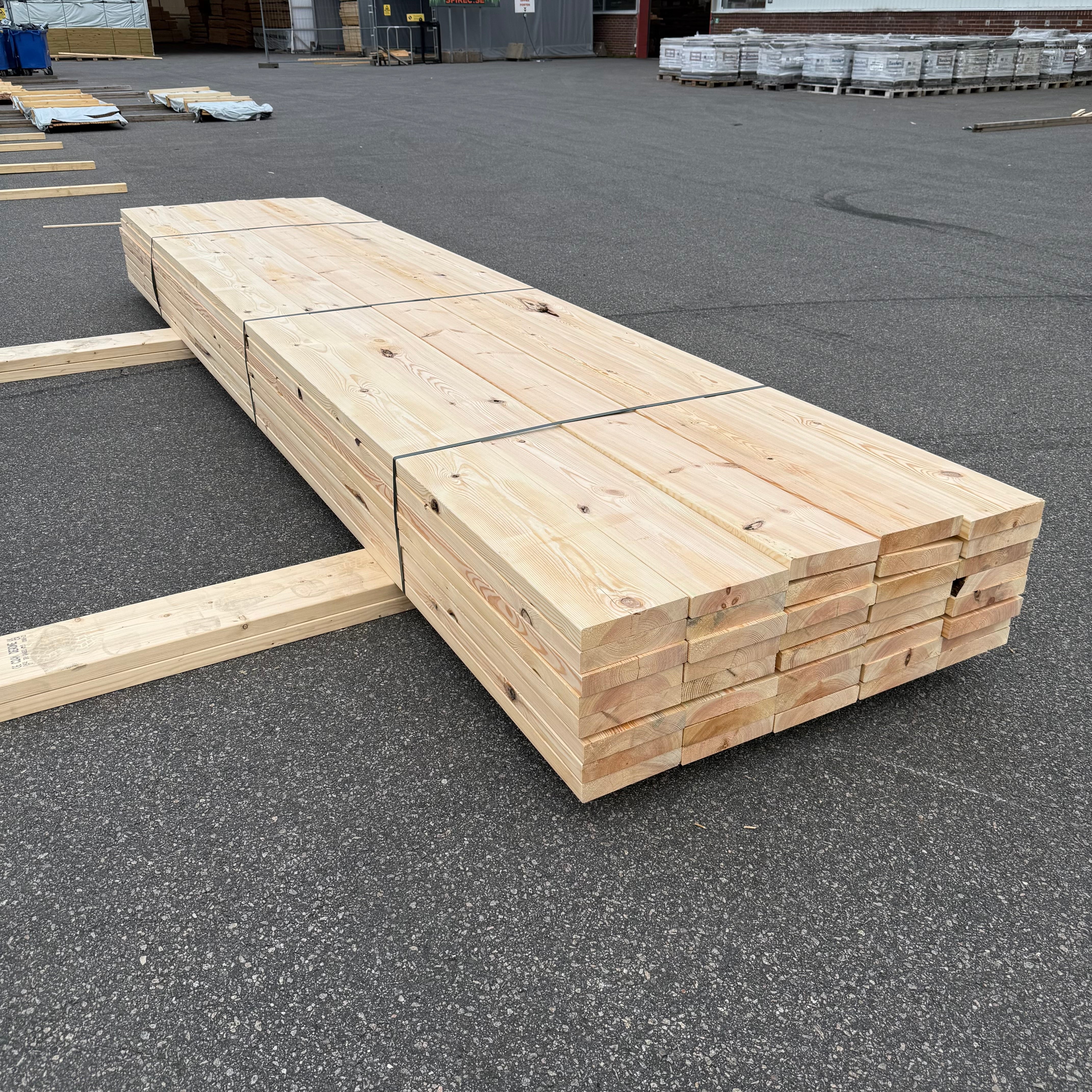Paket Reglar 45x220mm – 40 st (4,80 m, furu)