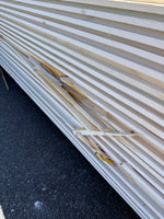 Paket Ytterpanel Enkelfas Halvspont 22x120mm, 180st 3.60m Grundmålad