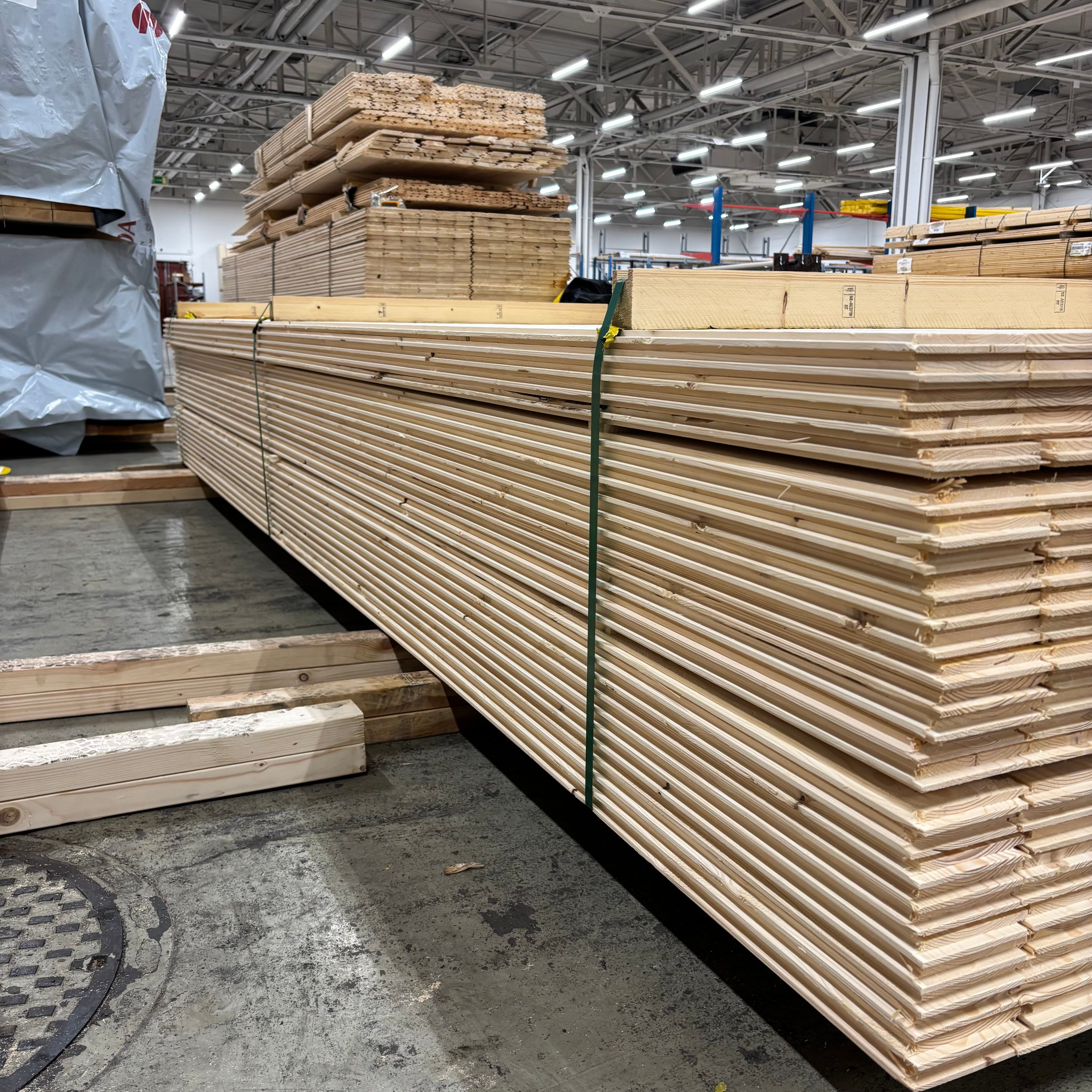 Paket Råspont 20x120mm - 243 st 4,2 m Gran Obehandlad