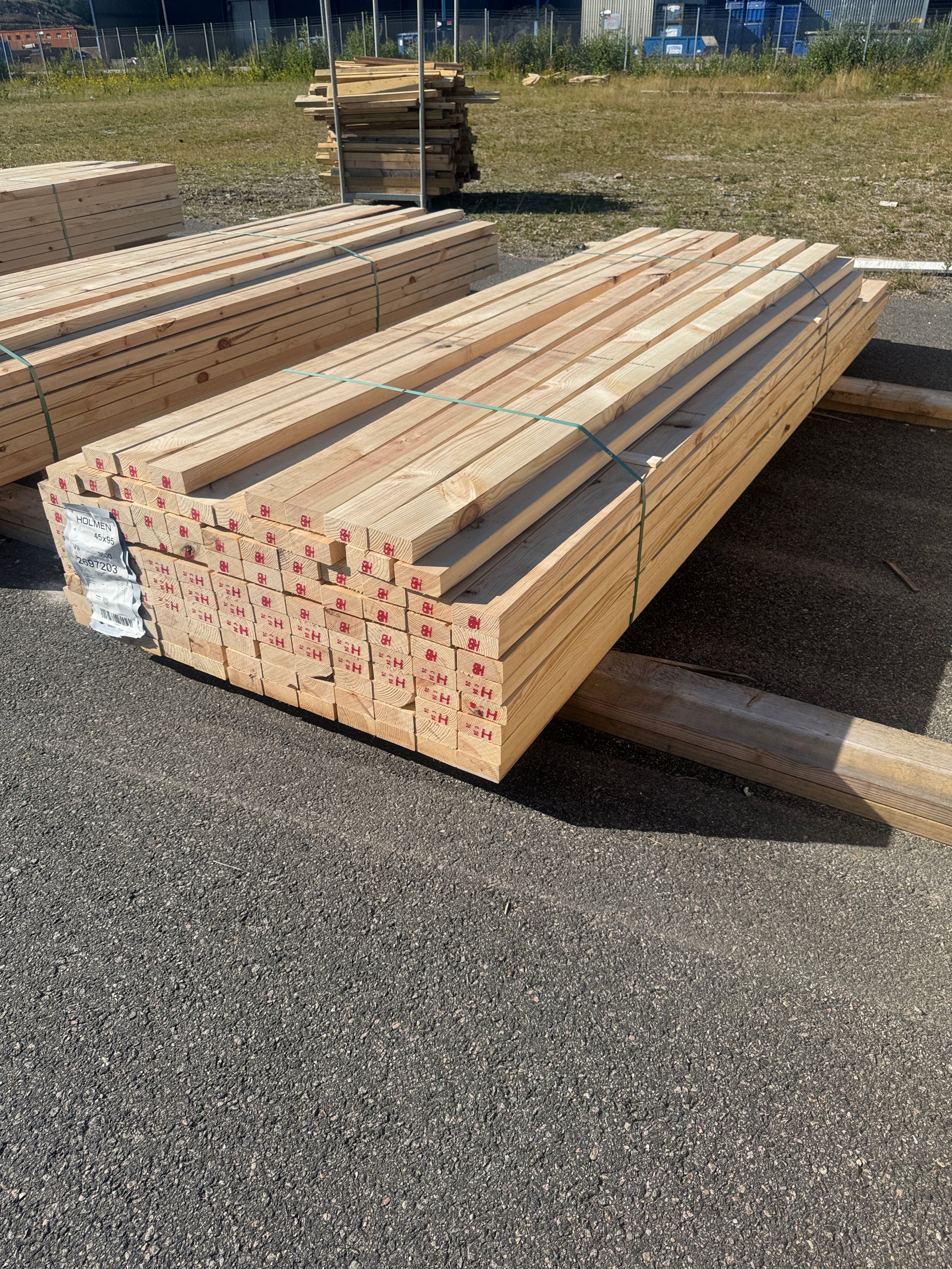 Paket Reglar 45x95mm 3,00-3,60m 113st