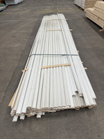 Paket Hattläkt Vitmålad 22x45mm 4,50m – 120 st