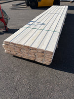 Paket Ytterpanel Dubbelfas 22×145 mm 4,50 m – Vit Grundmålad, 98 st