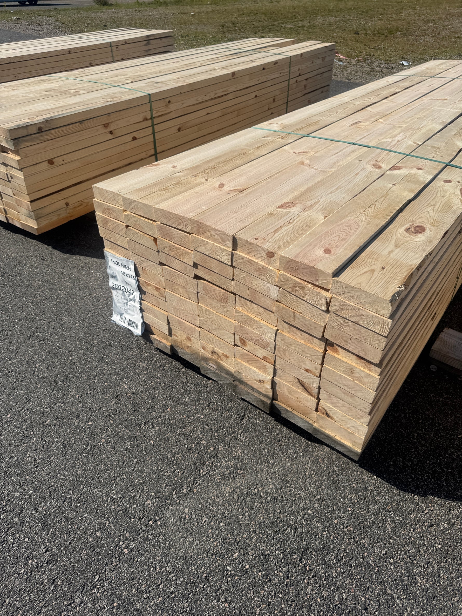 Paket Reglar 45x145mm 2,70-3,60m 84st