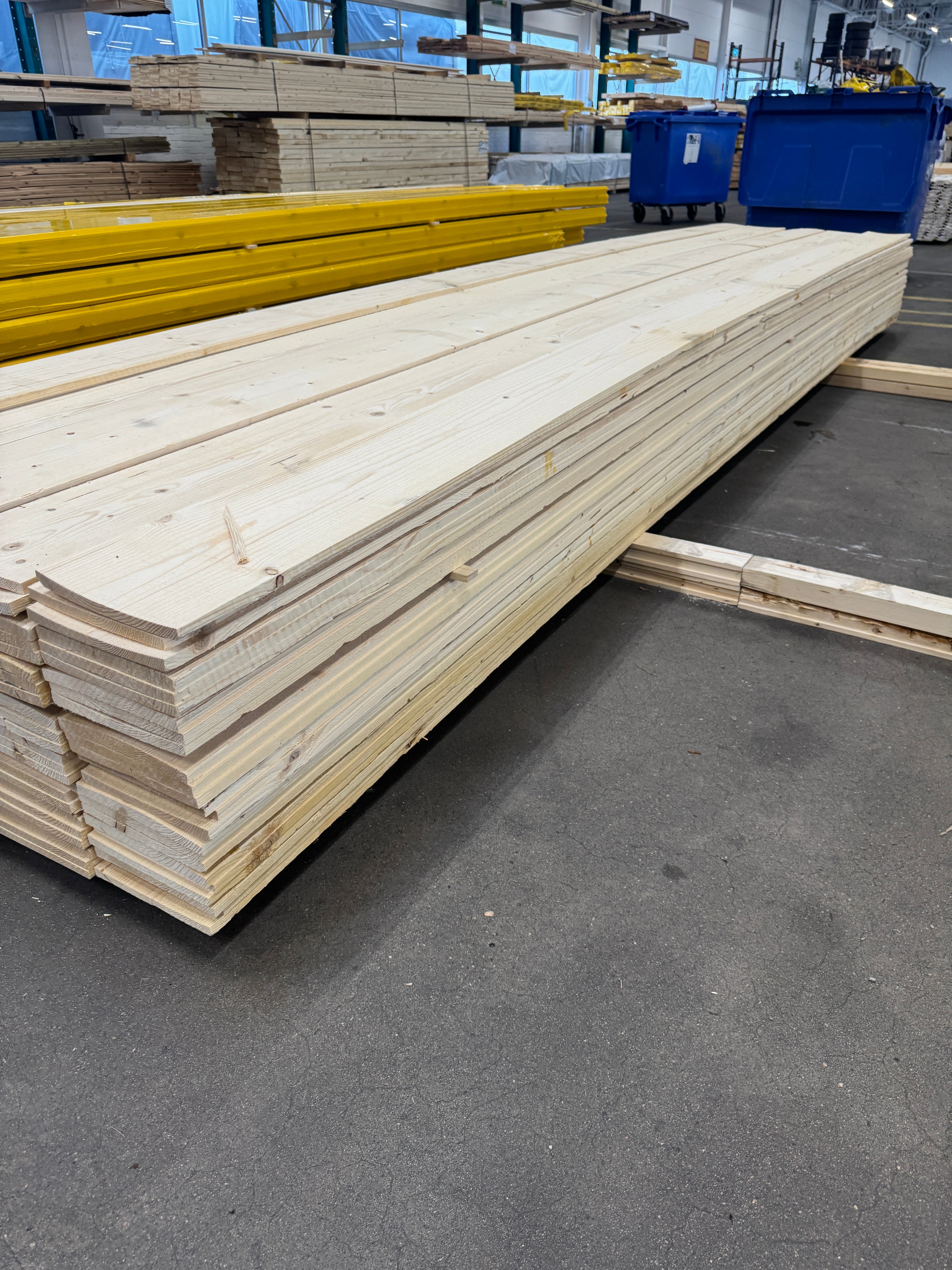 Paket Finsågad Panel 12x200mm 4,80m 125st