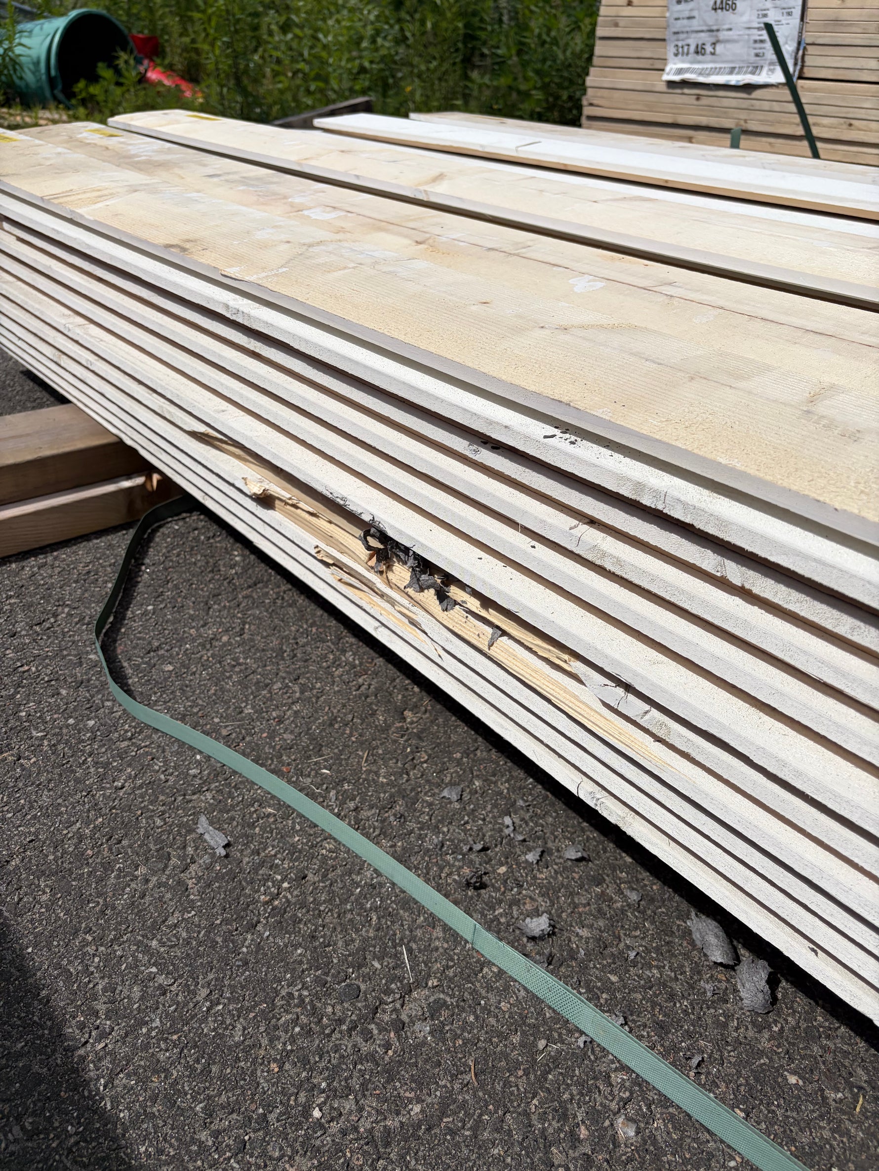 Paket Ytterpanel Enkelfas Fals Ändspont 22x145mm, 85st 3.60m