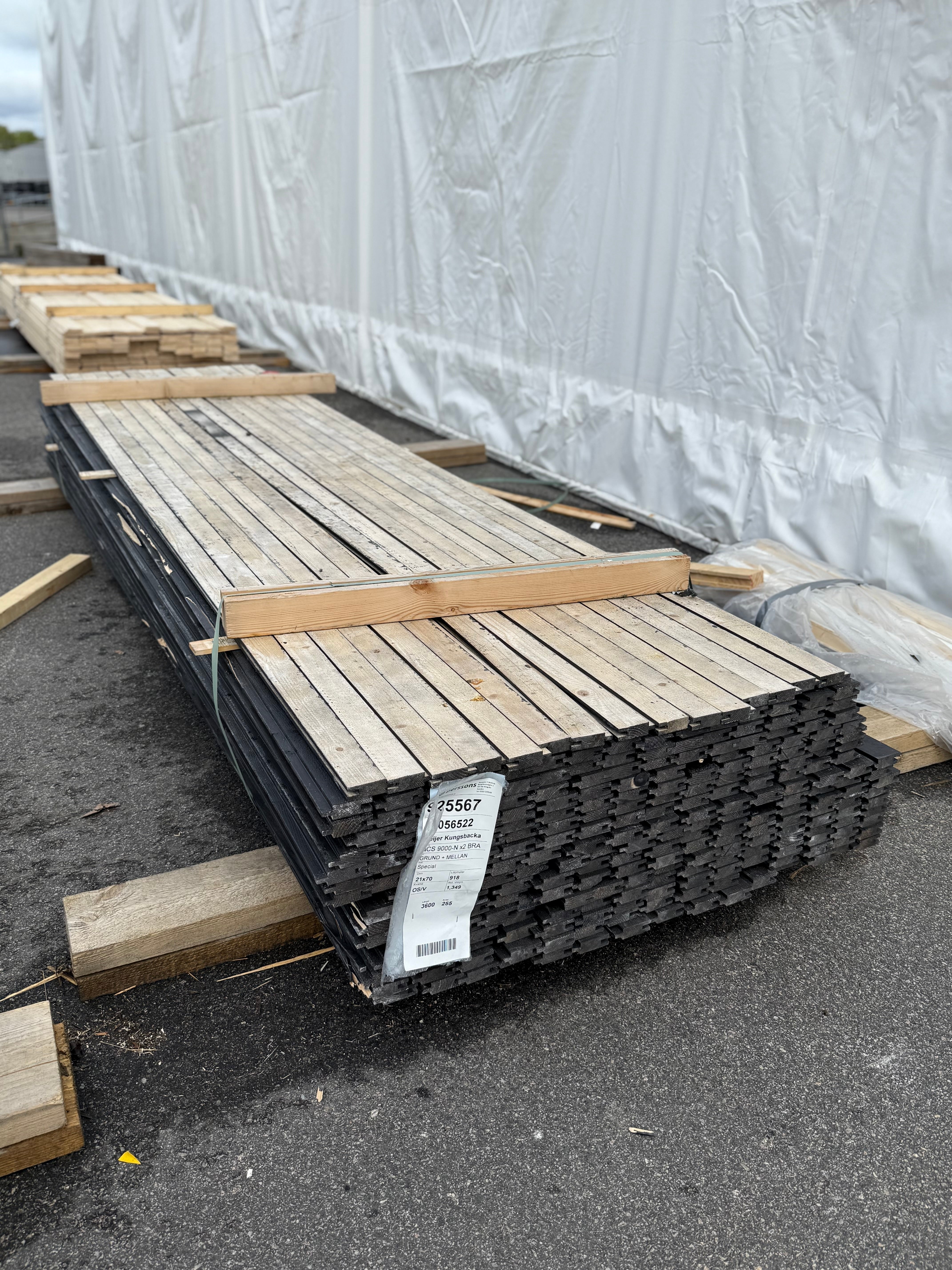 Paket ytterpanel Special 21x70mm 3.60m 255st