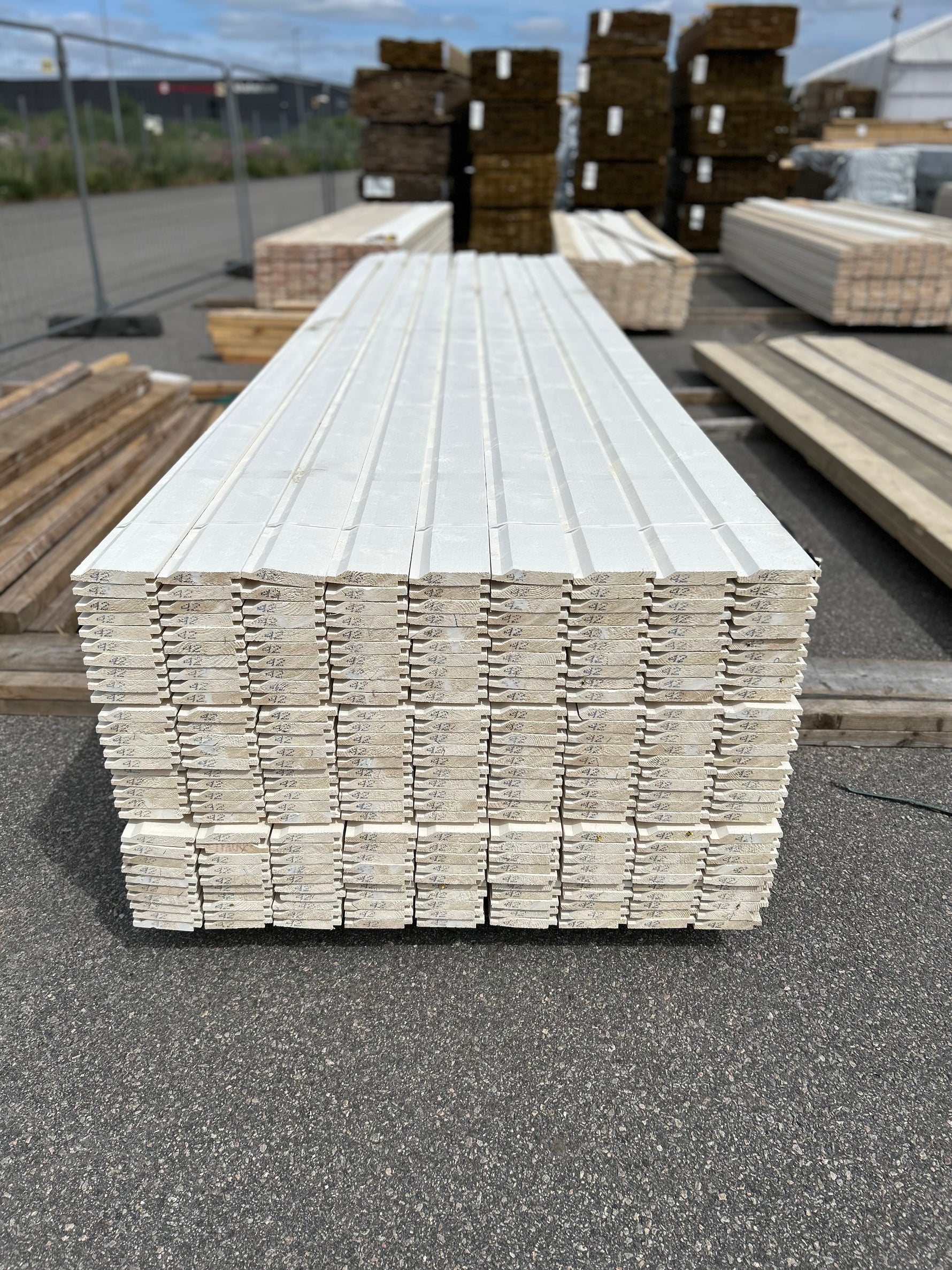 Paket Enkelfas Halvspont 22x120mm 4.20m 270st Mellanstruken