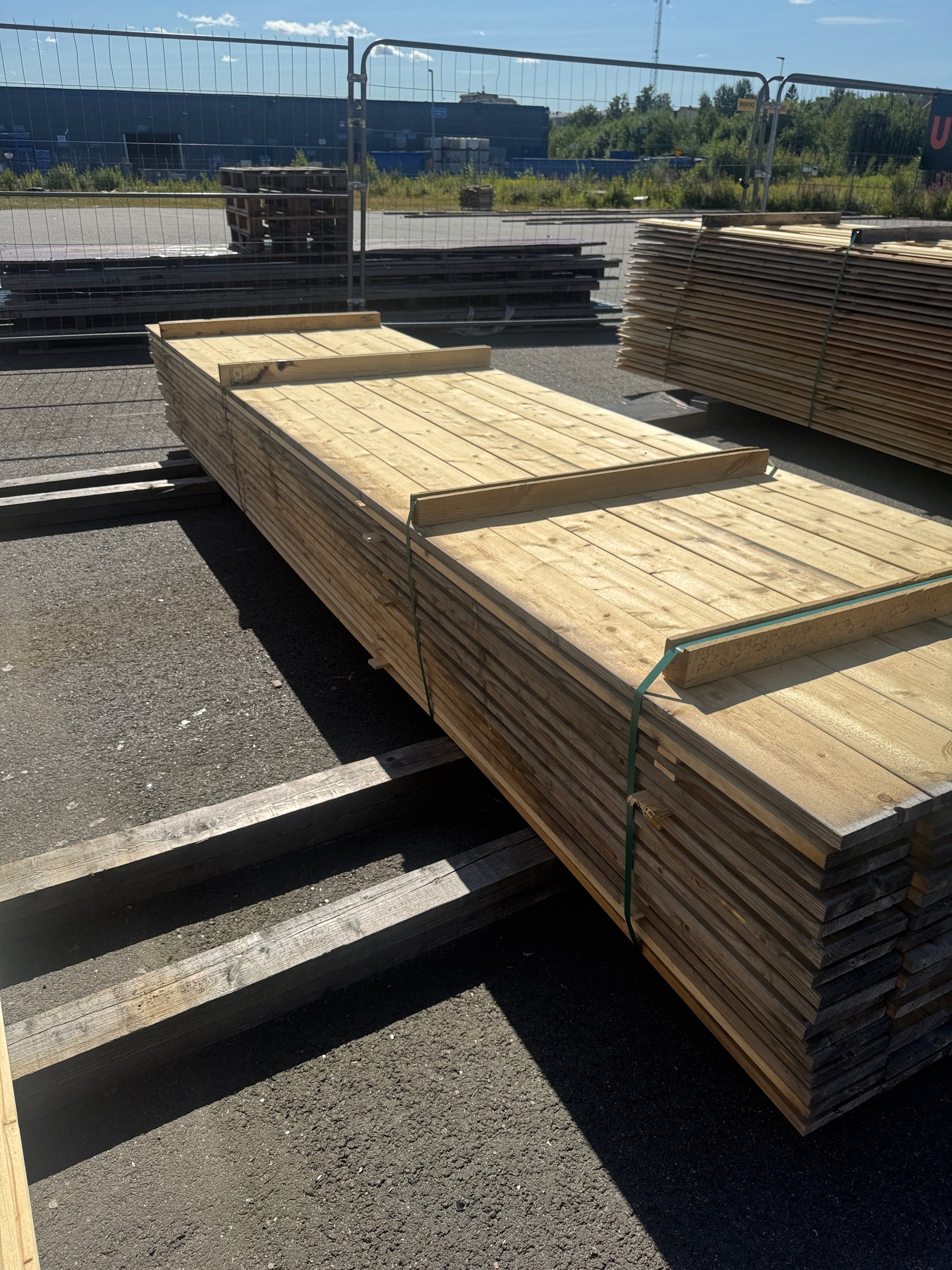 Paket Ytterpanel 22x145mm 4,20m 112st Obehandlad B-sortering