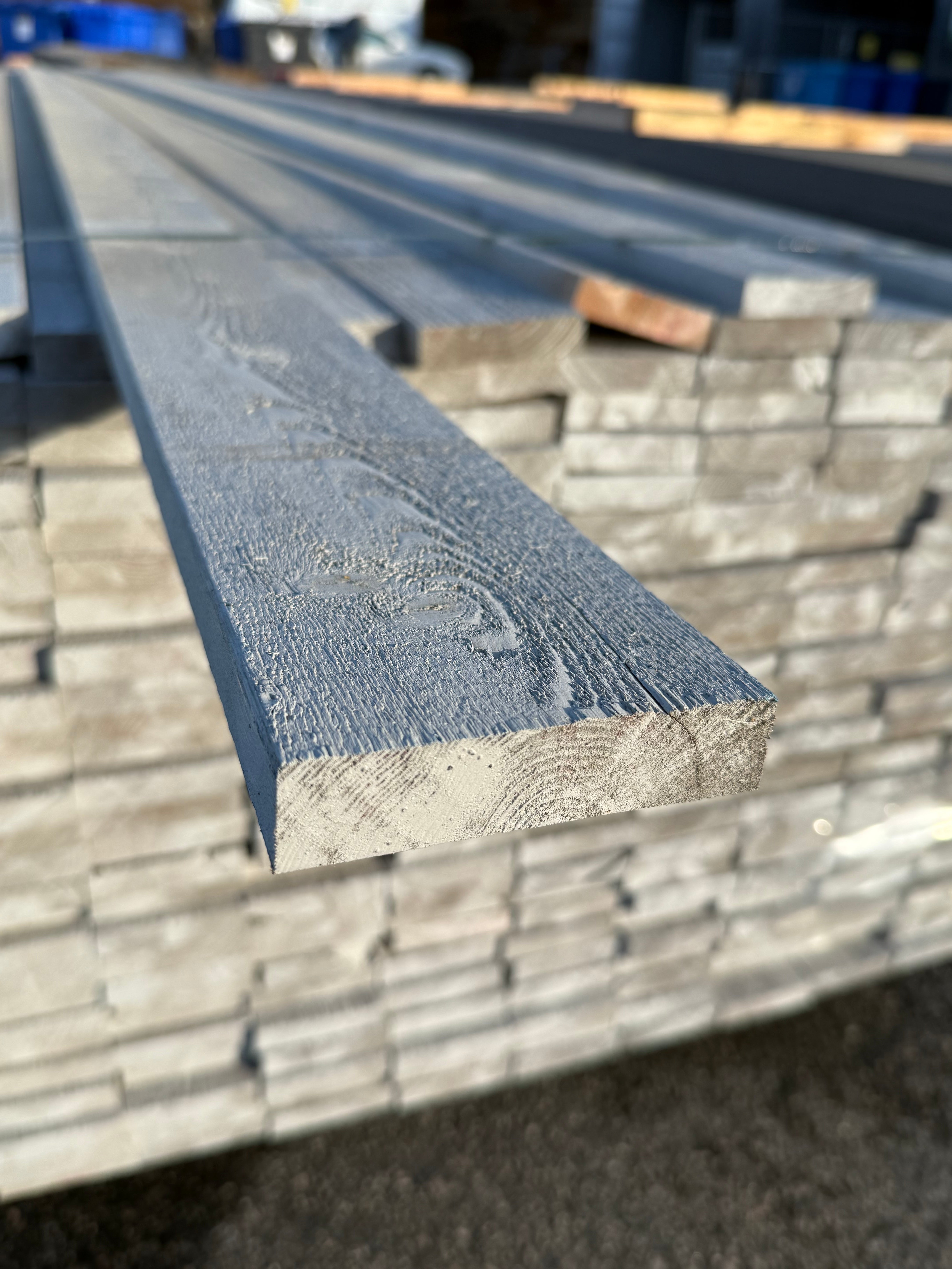 Paket Finsågad Panel 21x95mm – 264 st 4,80 m (Gran, NCS S3000-N)