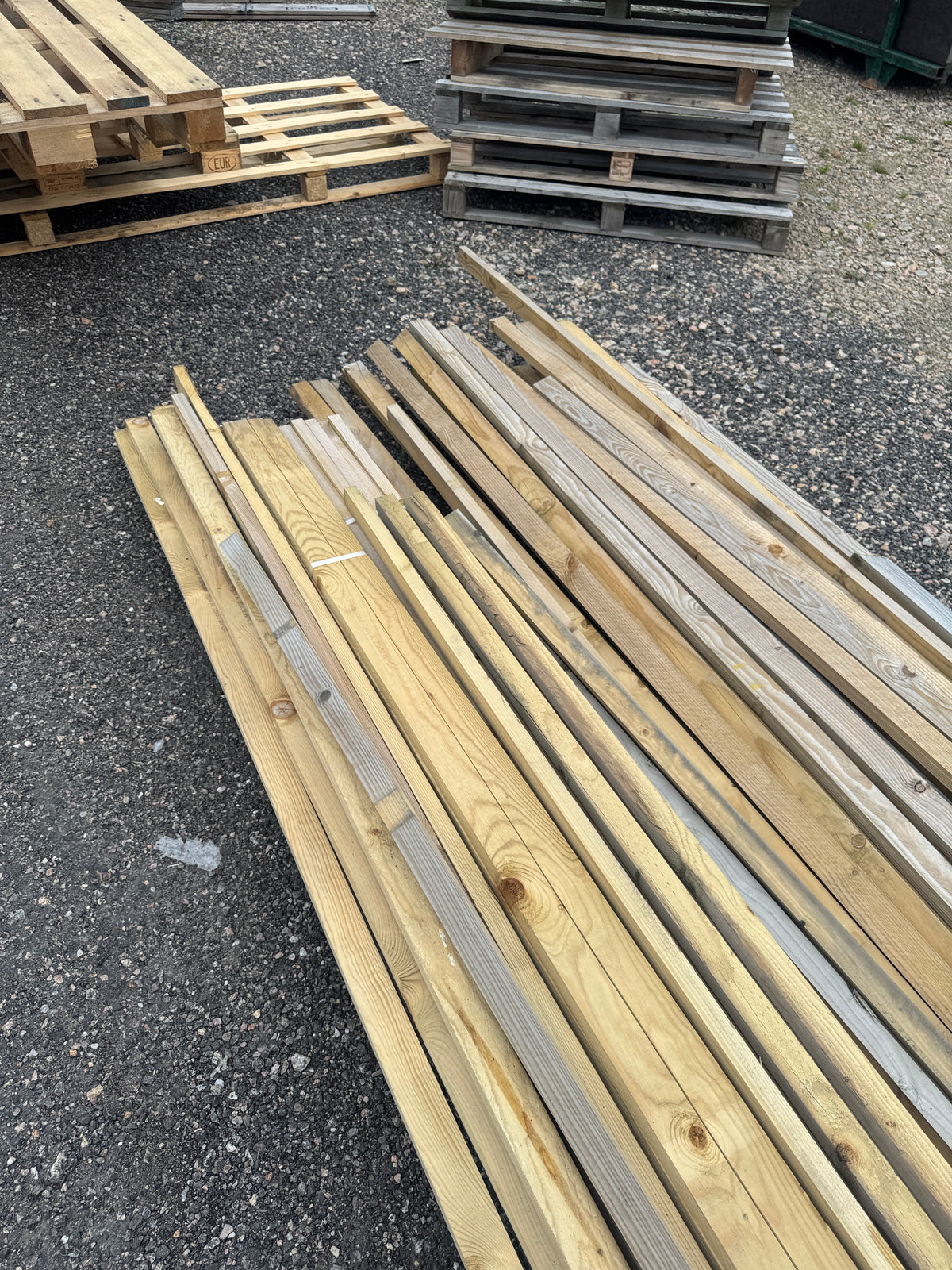 Paket Impregnerad Läkt 25x36/25x48mm – 3,60/4,20/4,80m