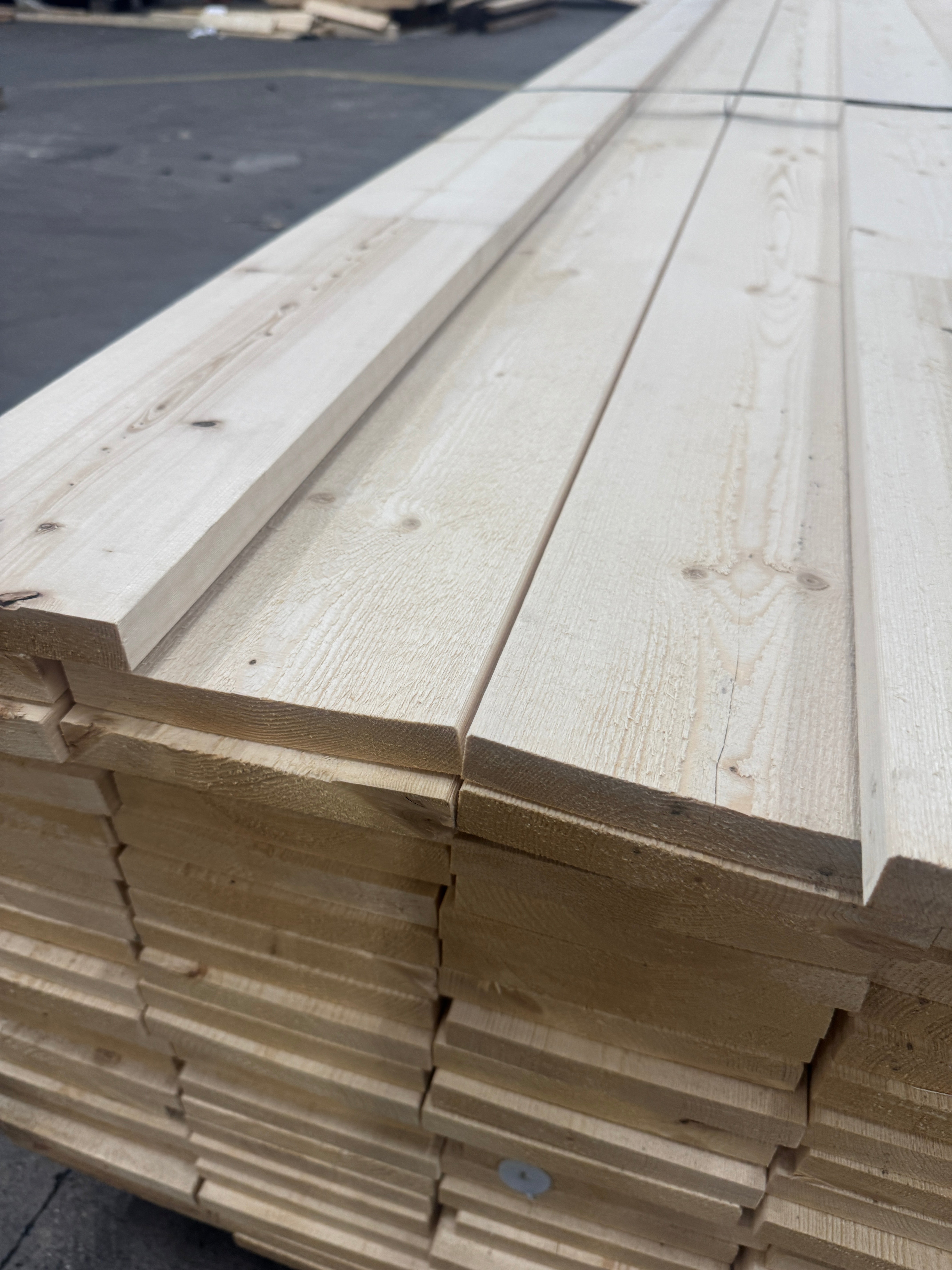 Paket Panel 21x145mm – 144 st 6,20 m (gran, prima, fingerskarvad, obehandlad)