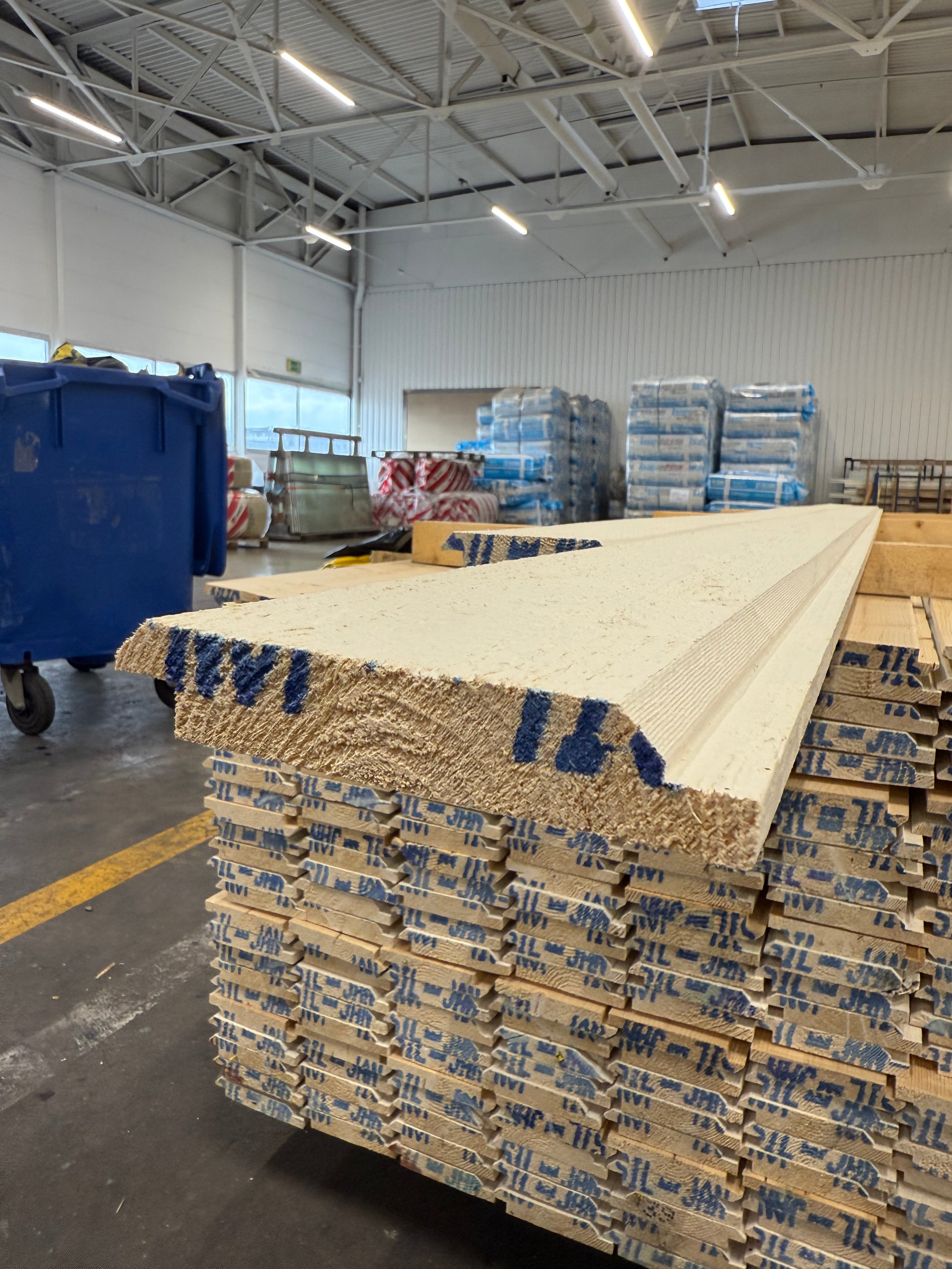 Paket Ytterpanel Dubbelfas Halvspont 22x120mm 225st 3.90m –