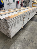 Paket Finsågad Panel 28x145mm- 4.20m, 129st vit/ljusgrå - Spirec