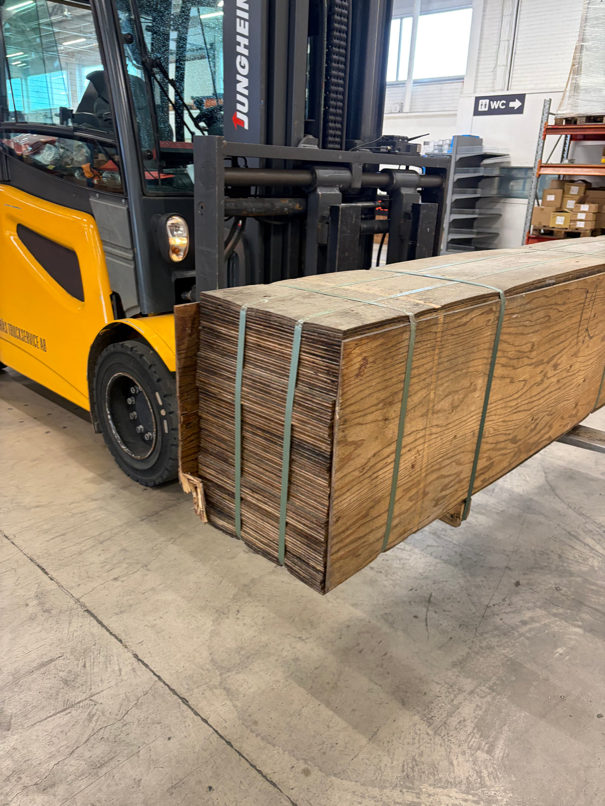 Pall K-plywood - 38 skivor