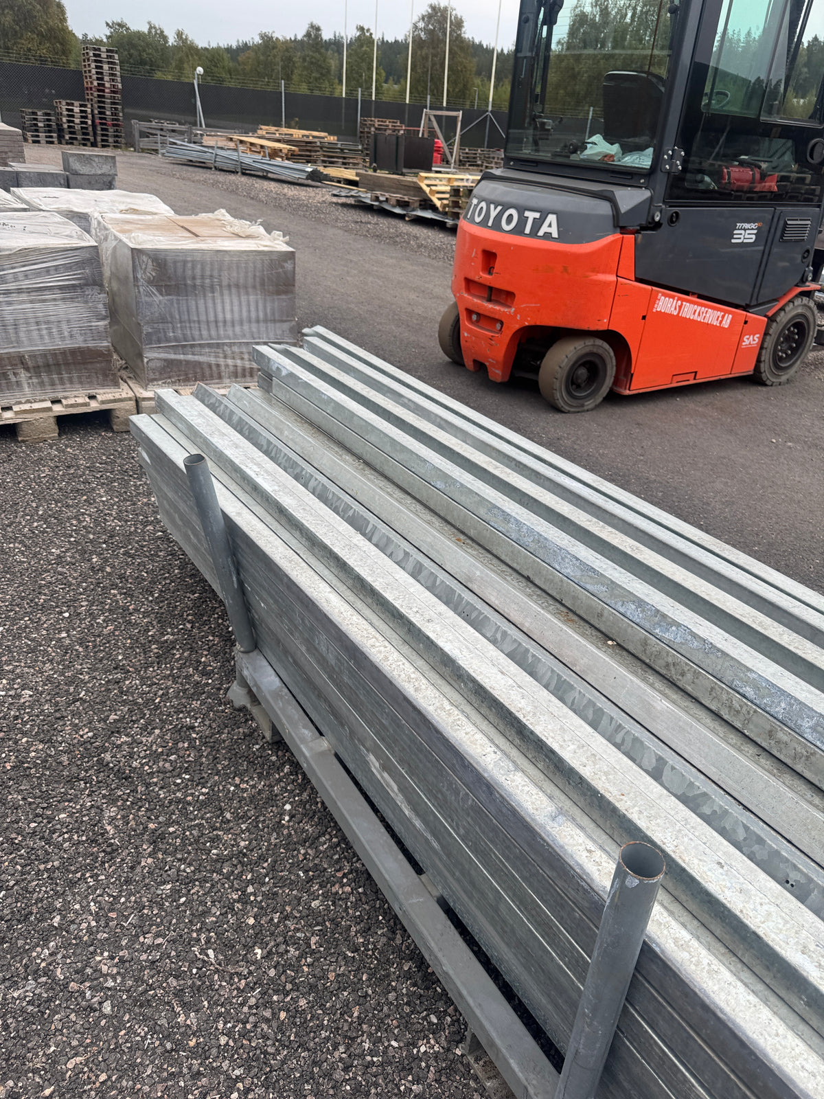 Pall Galvade Fyrkantsrör 50x50mm – 2,76m – 96st