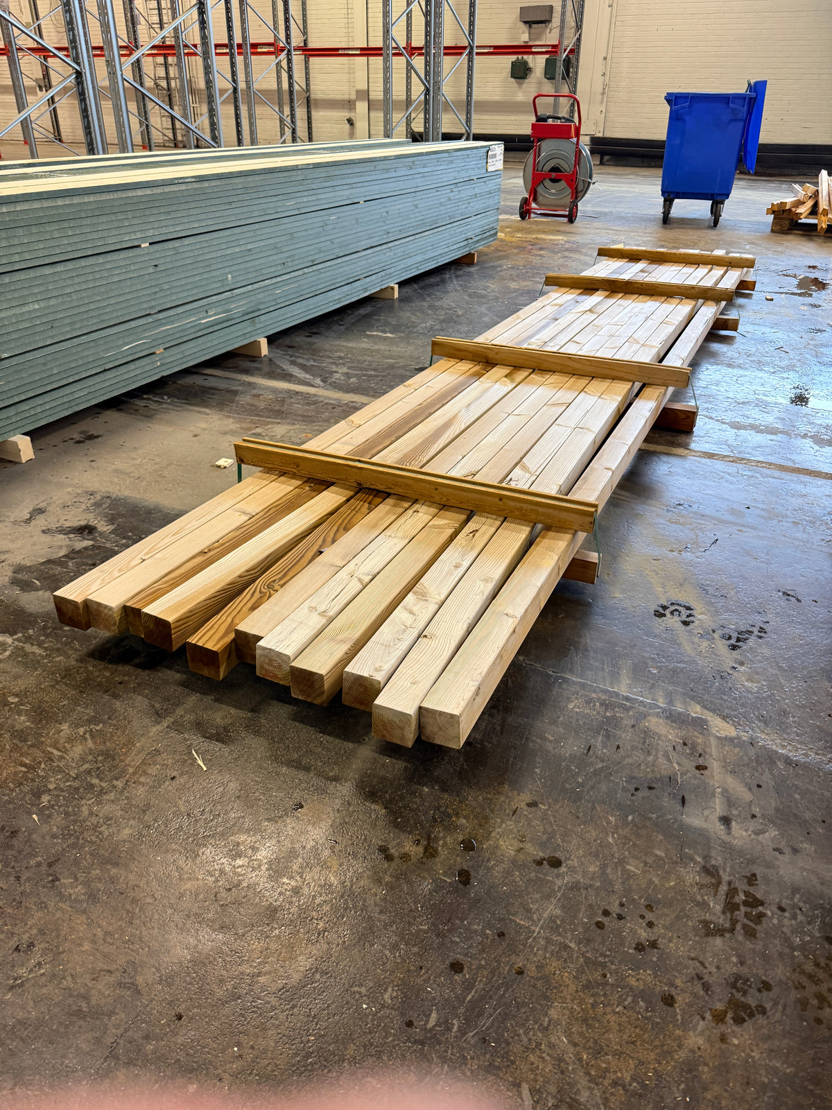 Paket Tryckimpregnerade Stolpar 70×70 mm 5,10 m – 11 st NTR-A