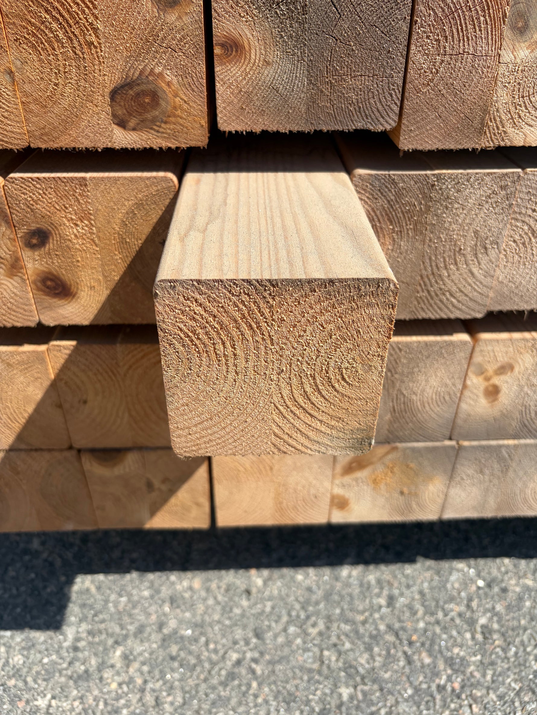 Paket Limträstolpar 92x92mm, 3,58m 64st (Furu)