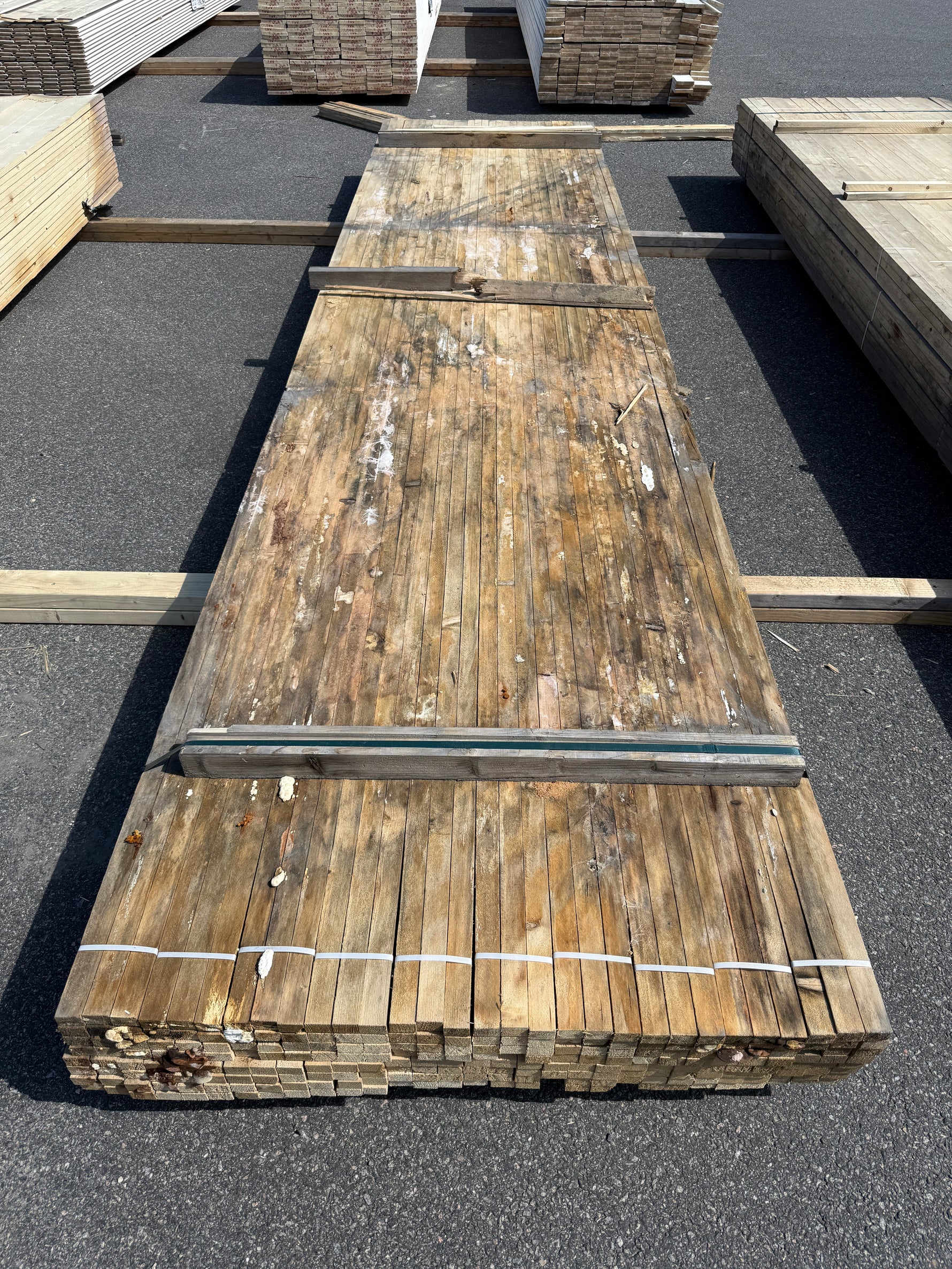 Paket Läkt 25x36mm, 240st 4.80m Mögel/Fuktskadat