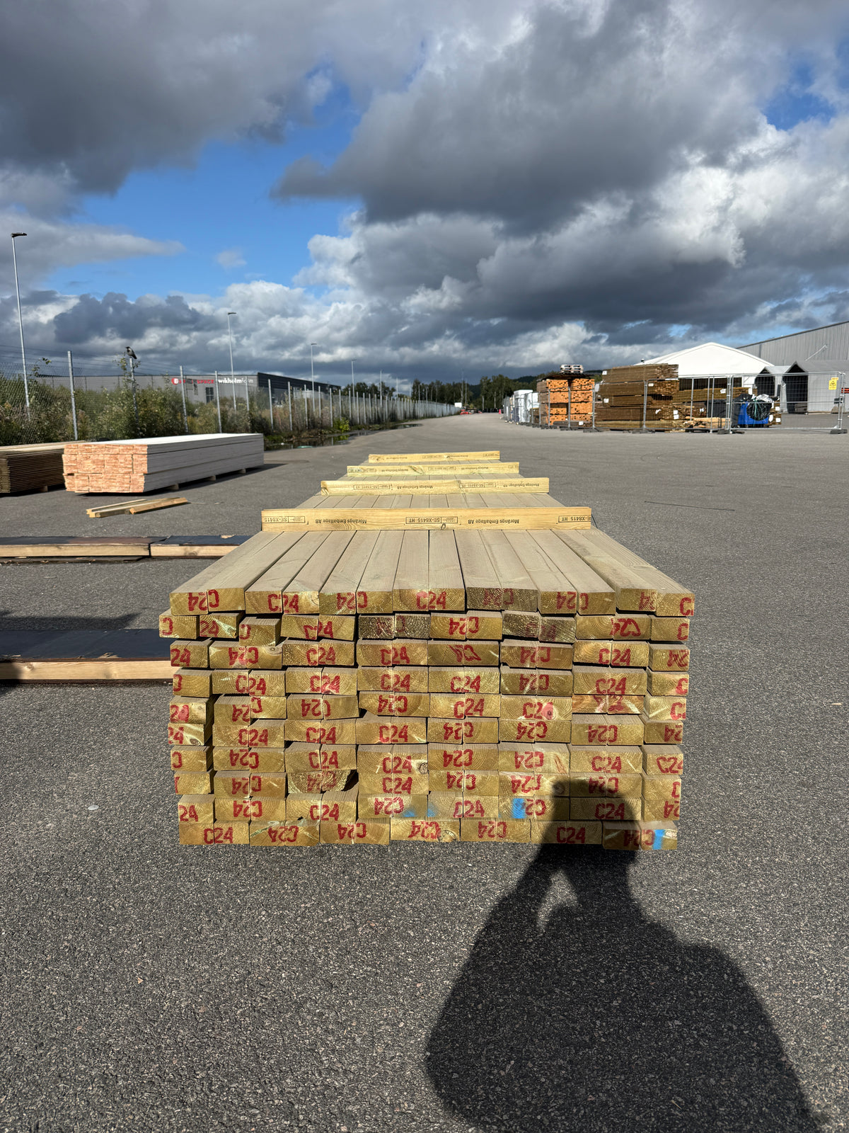 Paket Tryckimpregnerade Reglar 45x70mm, 140st 5,10m