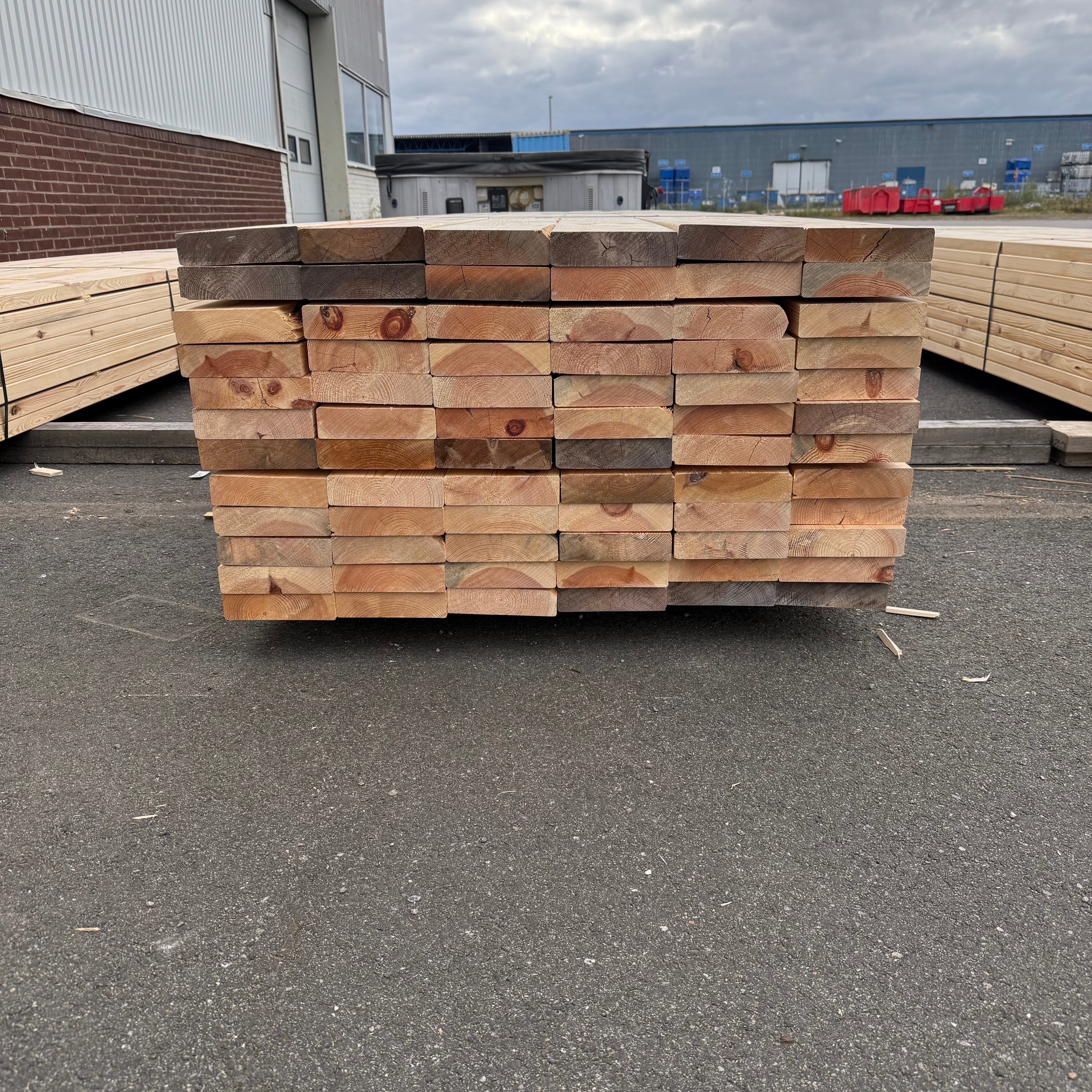 Paket Reglar 45x170mm – 72 st (4,80 m, furu)