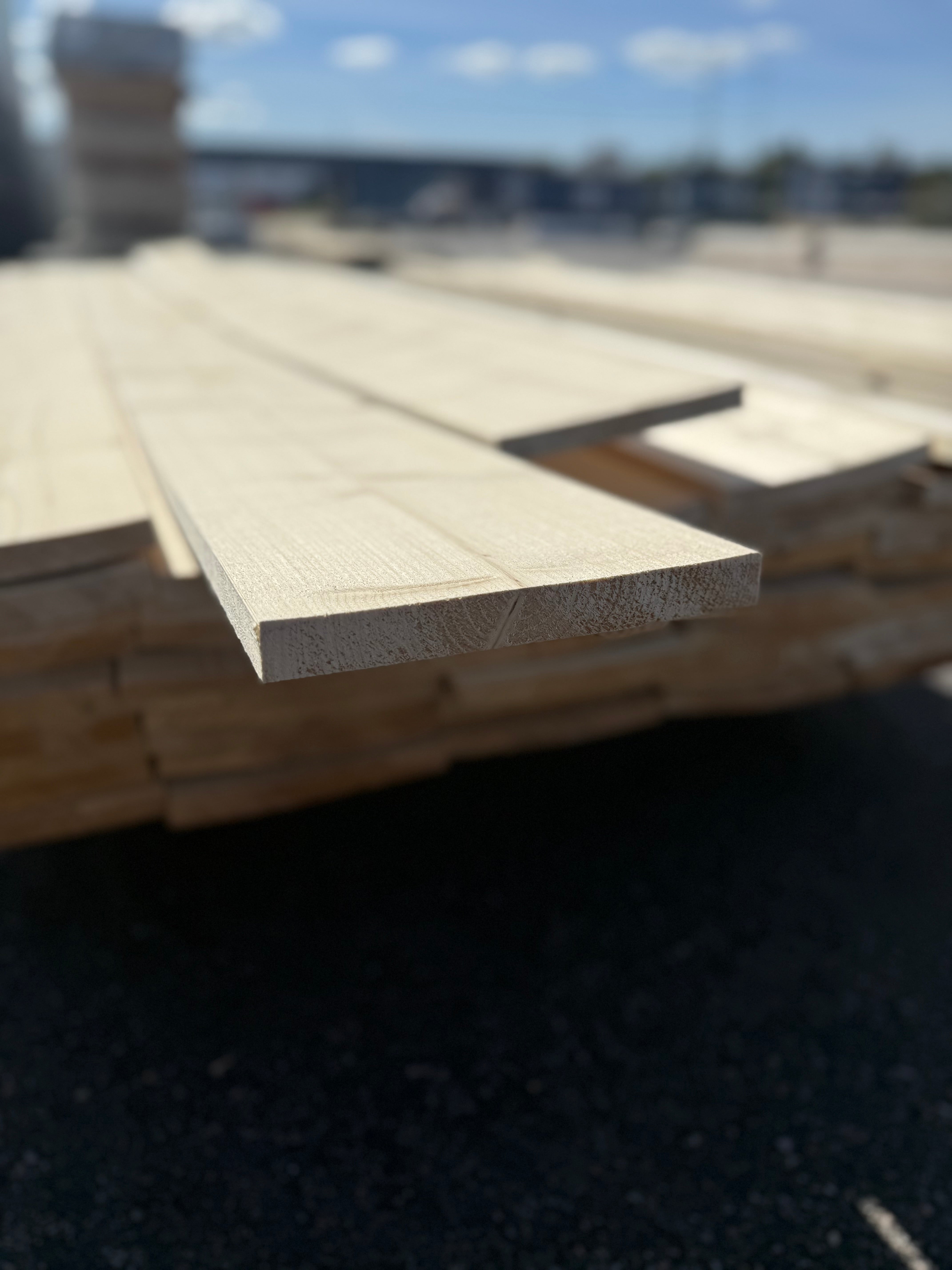 Paket Finsågad Panel 22x195mm 44st 3.0–3.60m – Andra sortering