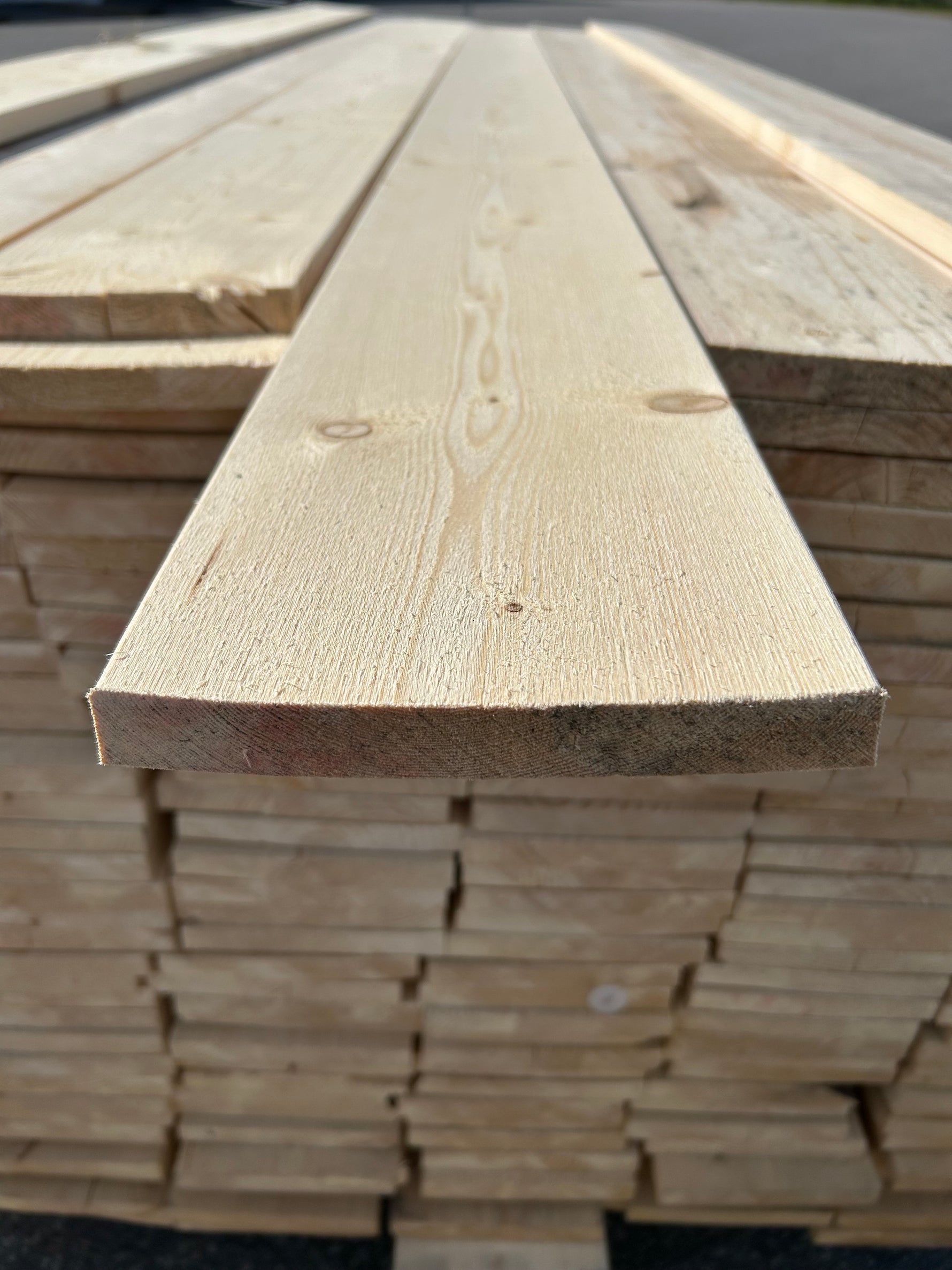 Paket Finsågade Brädor 22x170mm, 200st 3,00–5,40m (Andra sortering)