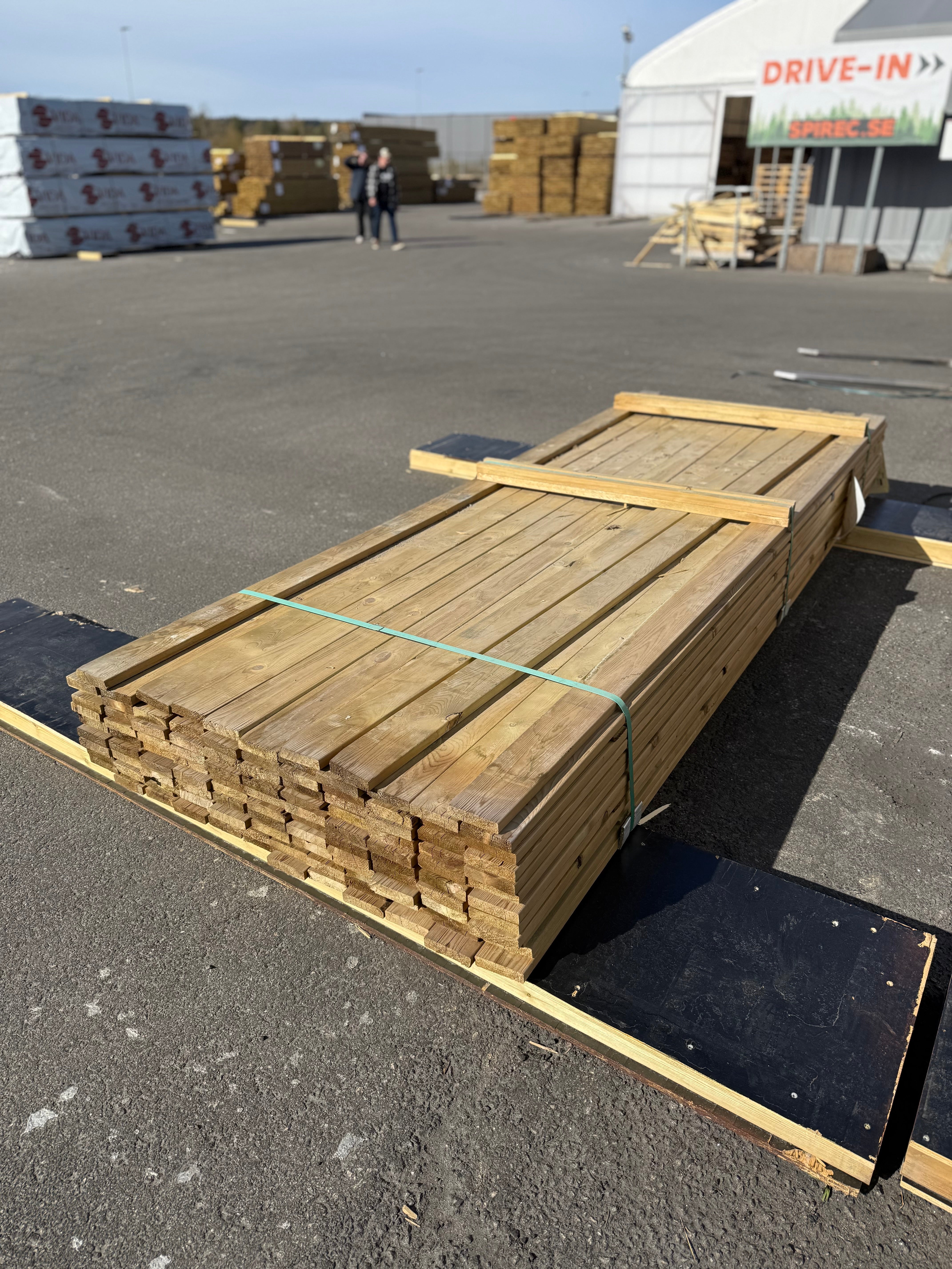 Paket Tryckimpregnerad Trall 22x95mm, 121st 3,0m