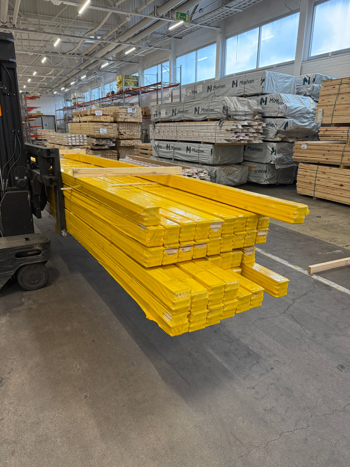 Parti Furu Golv 28x110mm Ändspont, 5.10–5.40m- 82,2kvm (Sekunda)