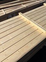 Paket Ytterpanel Enkelfas Fals Ändspont 22x145mm, 152st 3.60m