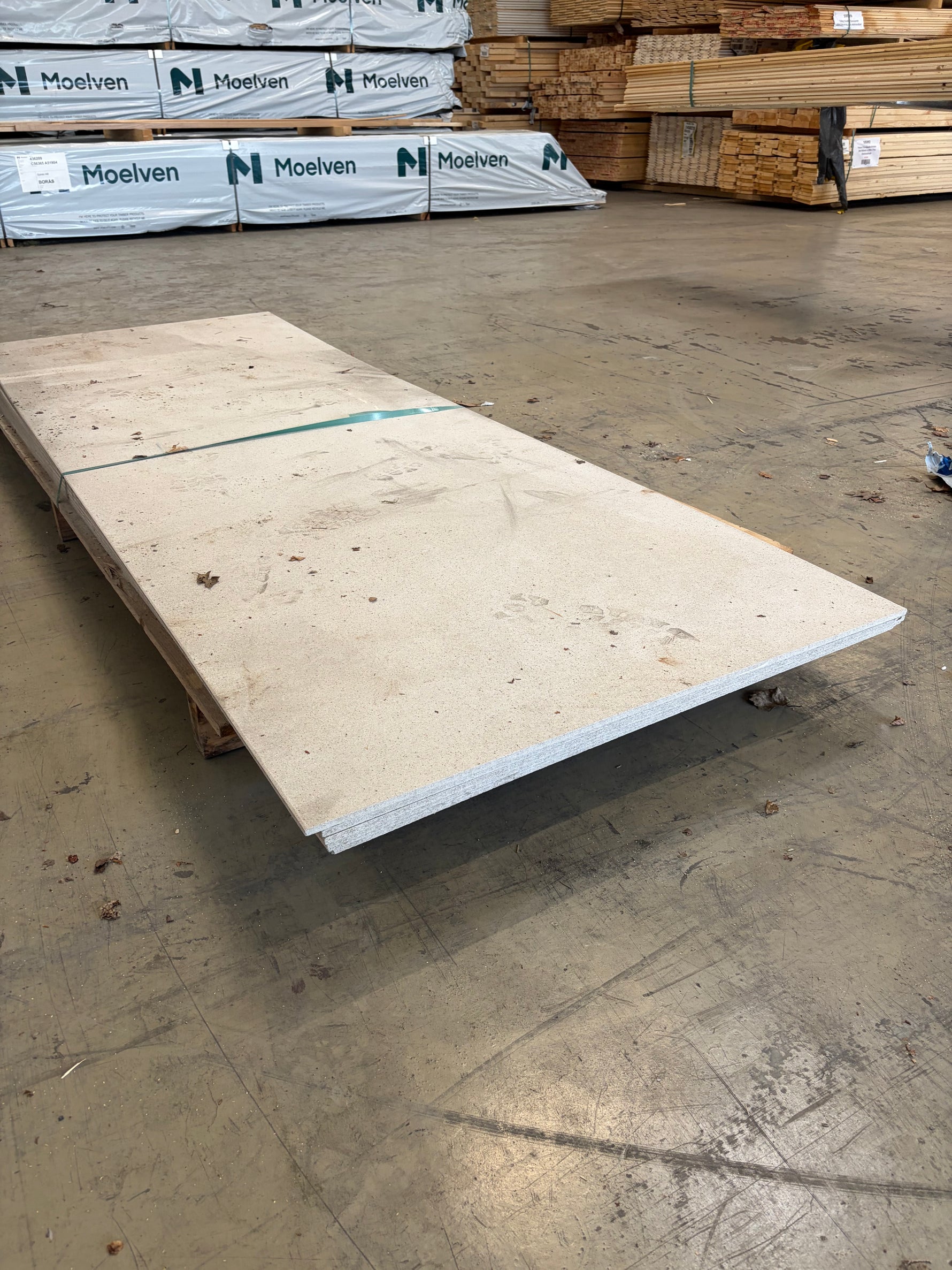 Pall Fibercementskivor 9mm, 900x255mm – 6 st