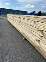 Paket Finsågade Brädor 22x195 mm – 5,40 m 125st Obehandlad